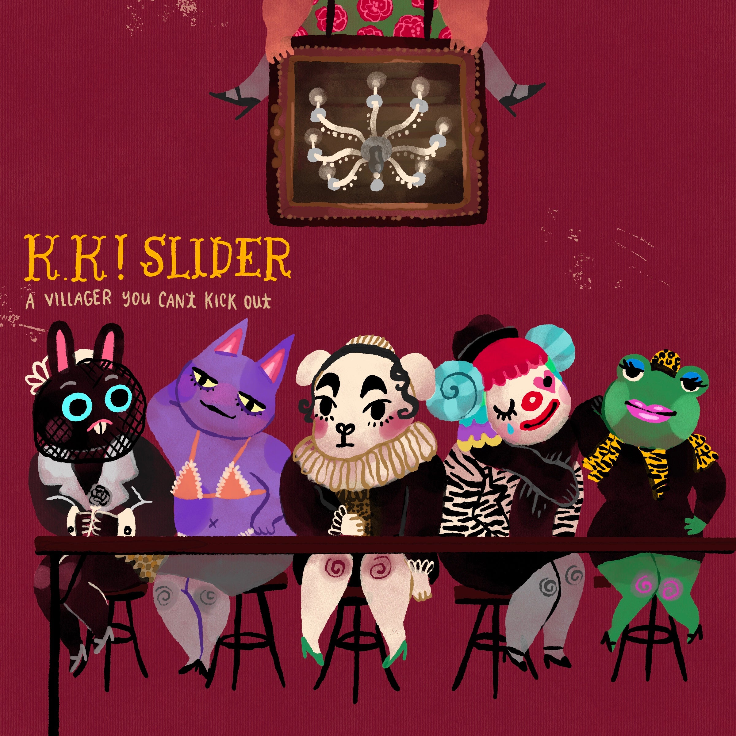 K.K! At The Disco - Print