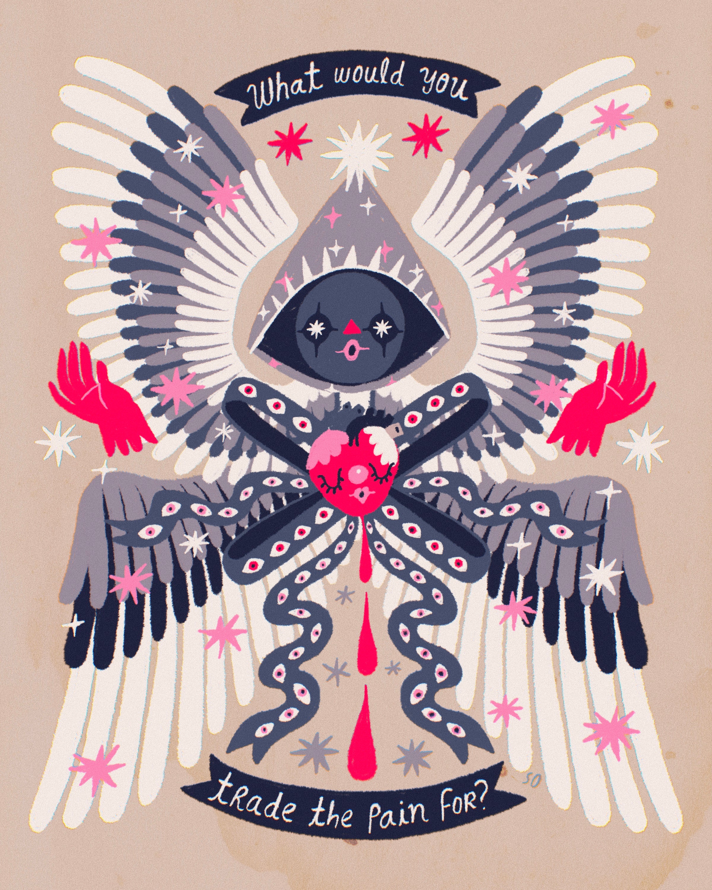 Biblically Accurate Clown - Print