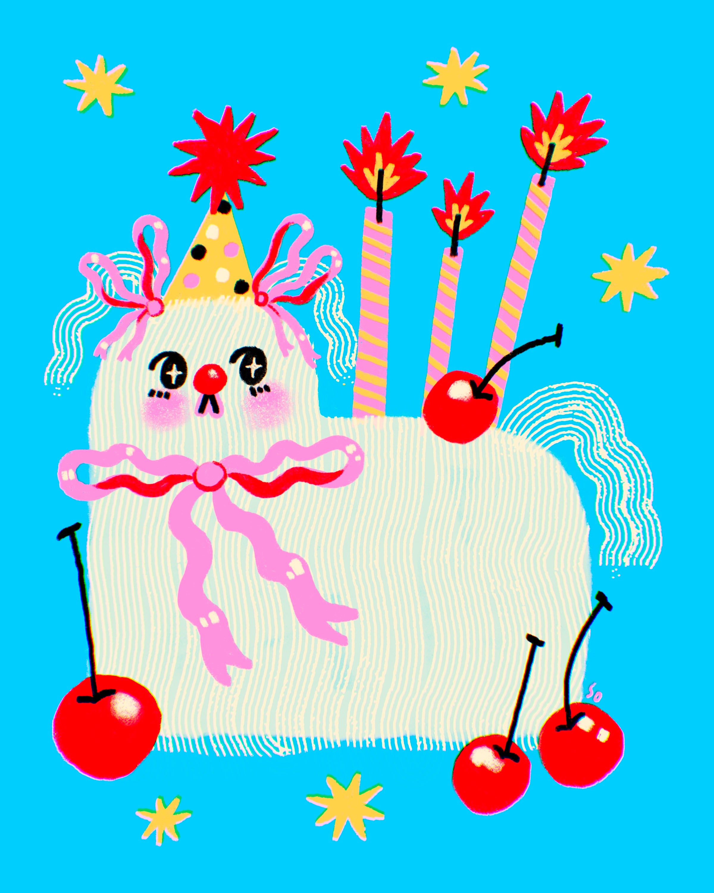 Diente de perro dulce - Imprimir