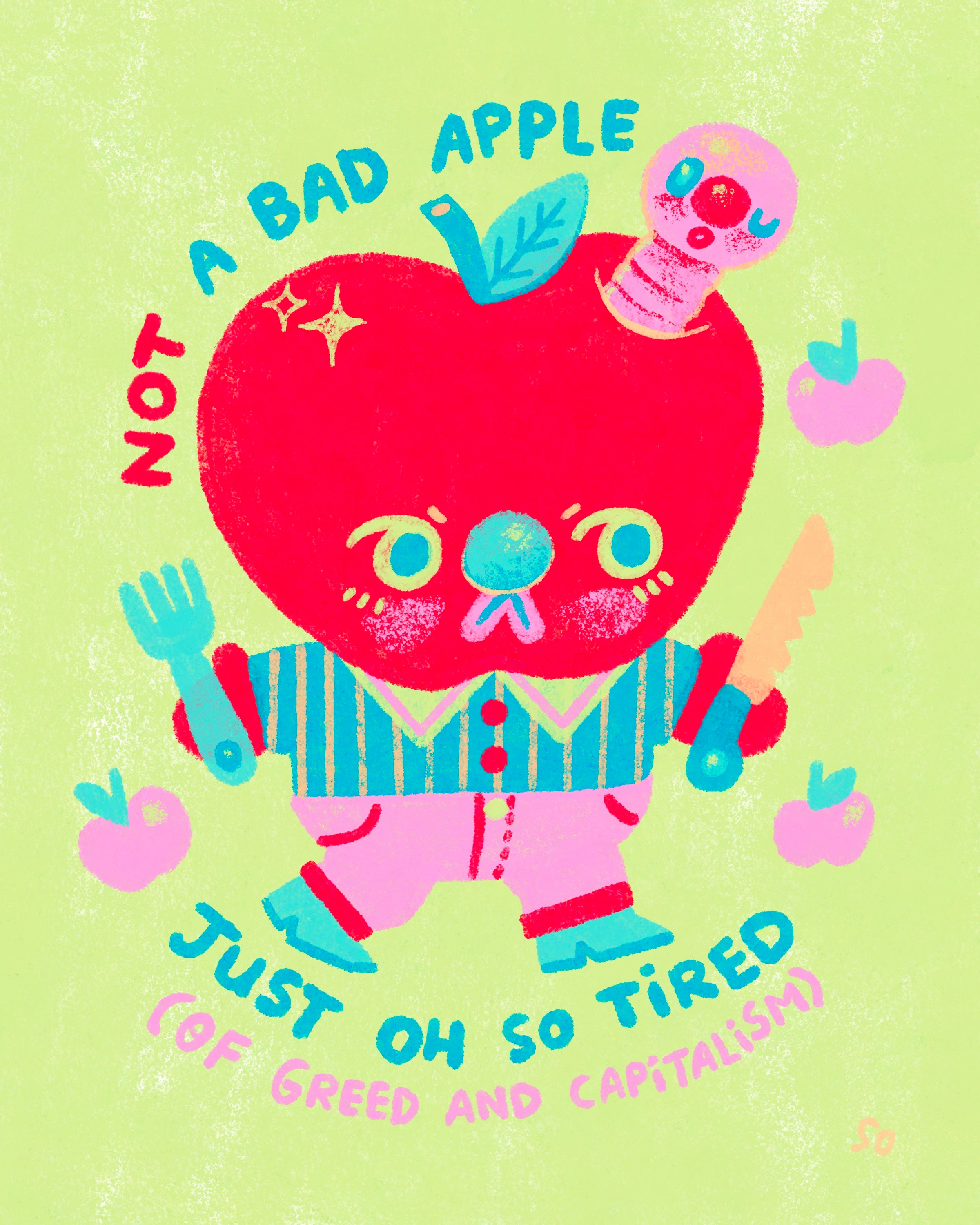 NO es una manzana podrida - Imprimir