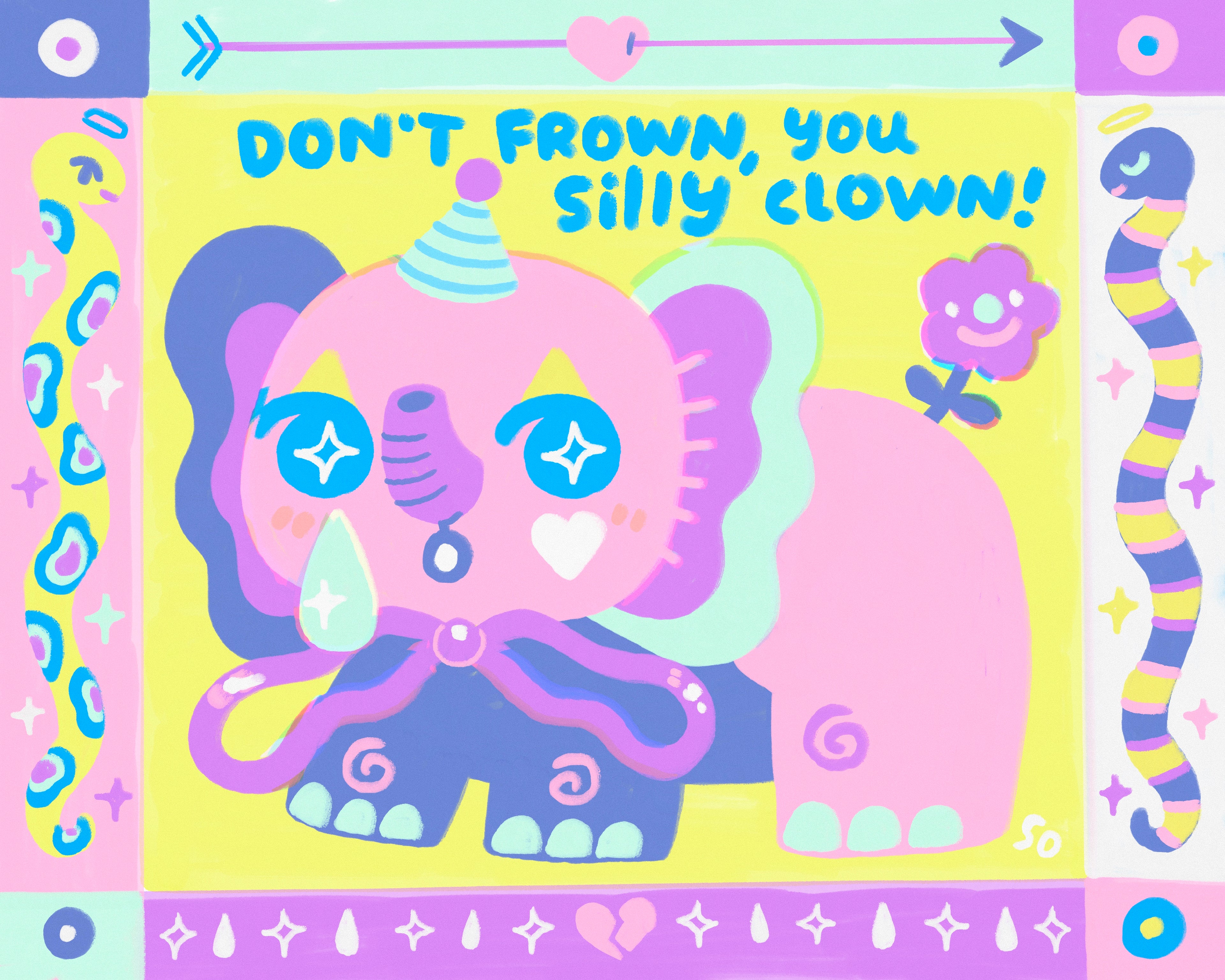 No Frowns! Print