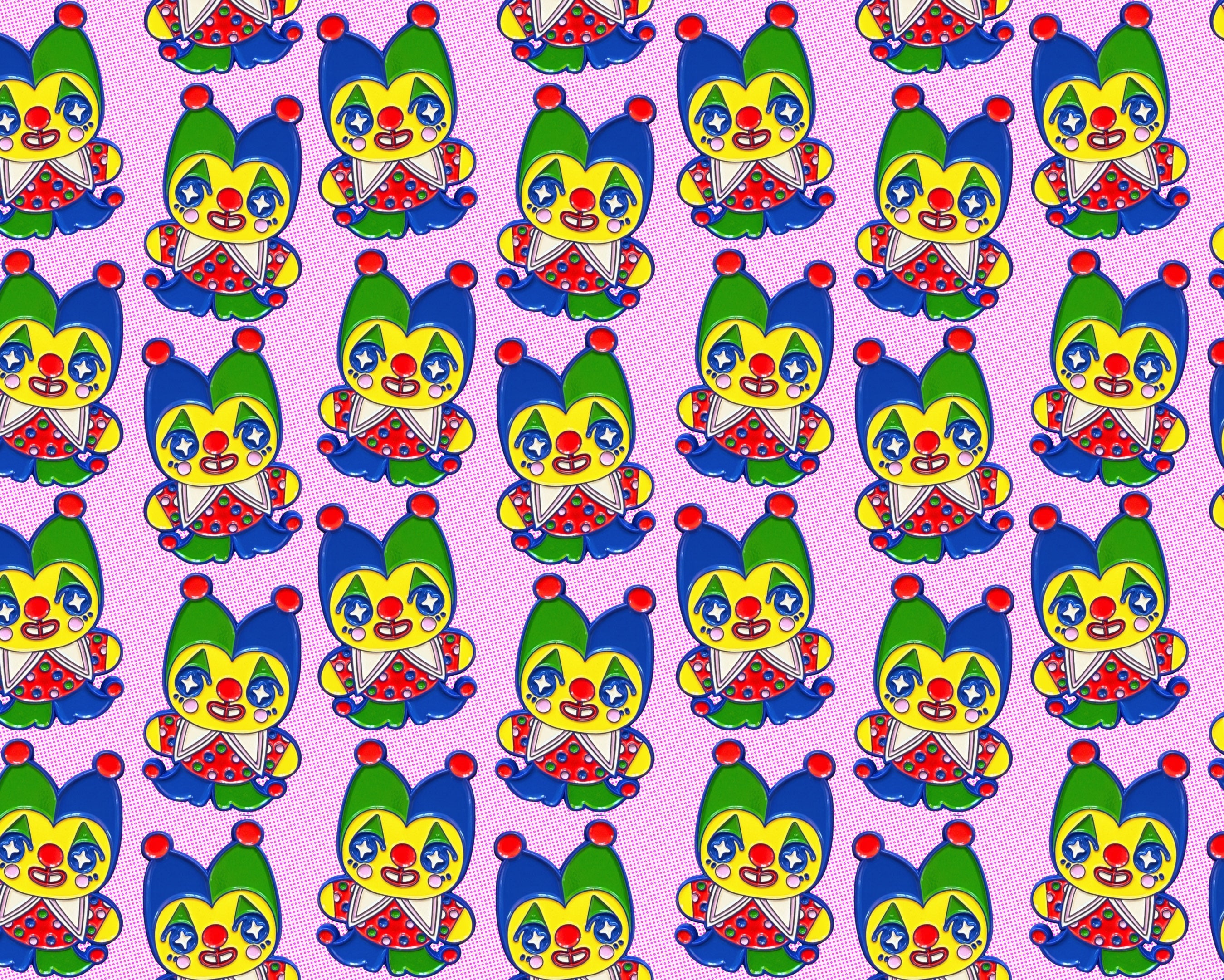 Clown Cat Pin