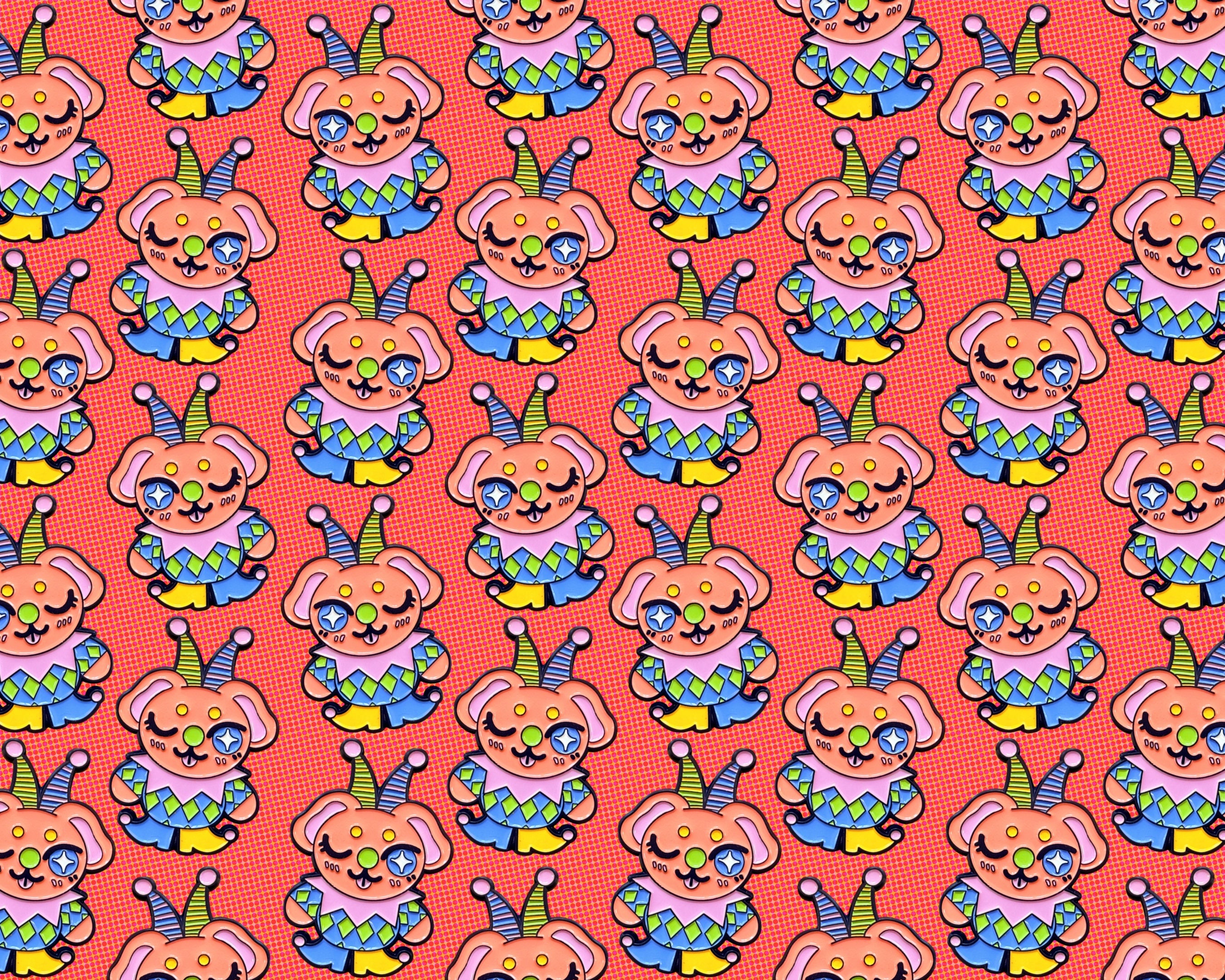 Jester Goat Pin