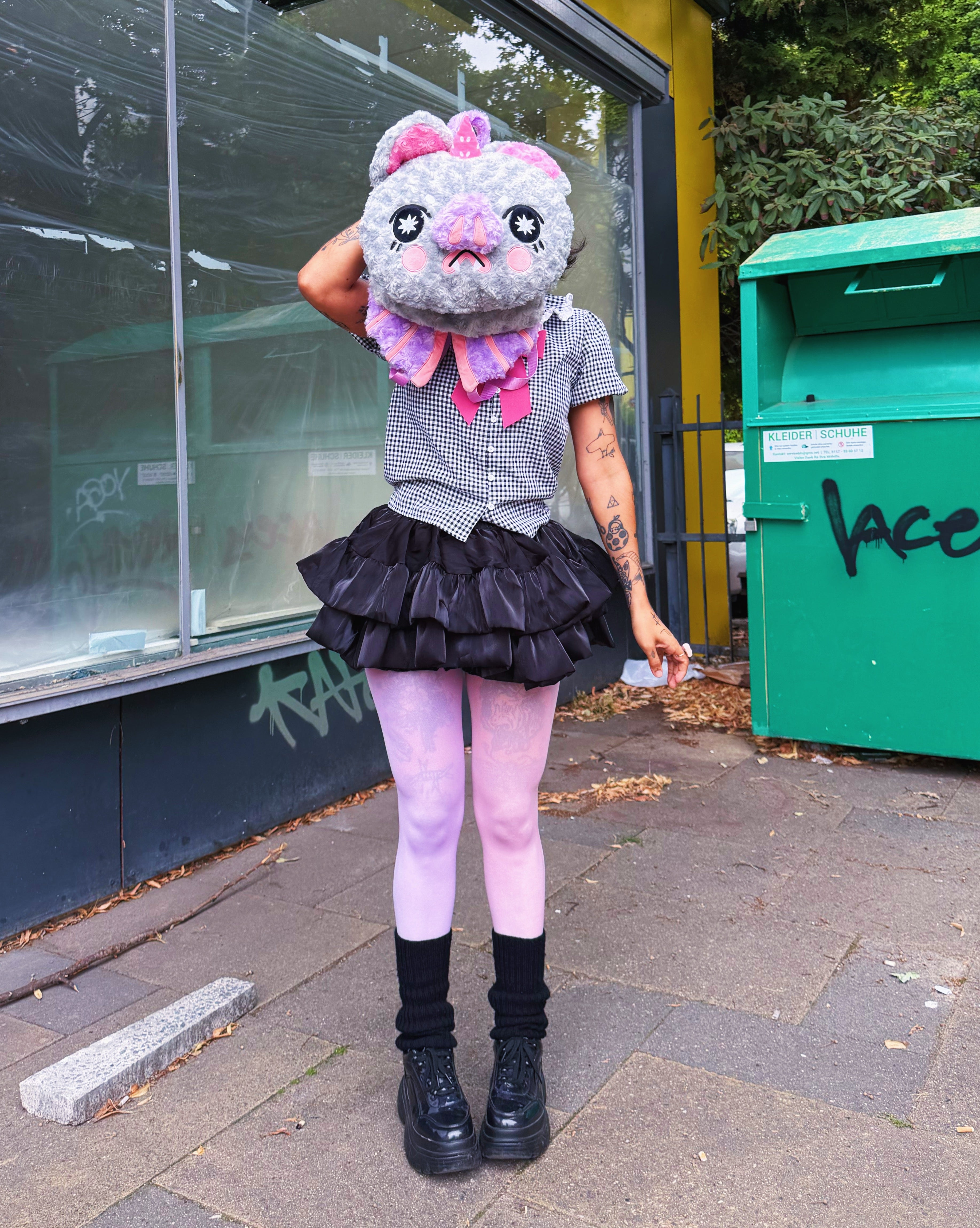 Grumpy Bat Plush Backpack! - GRADE B!