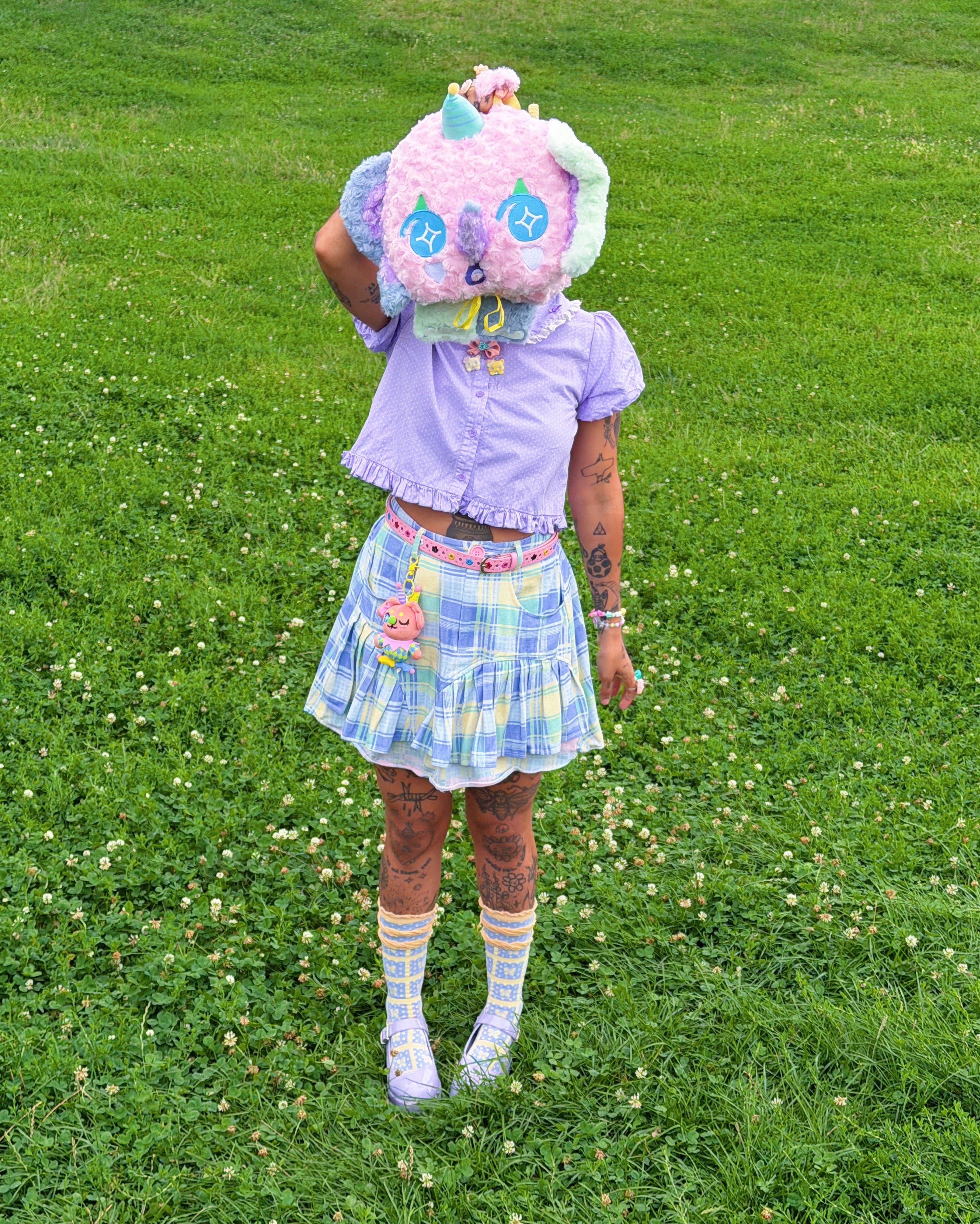 Sweet Elephant Plush Backpack! - GRADE B!