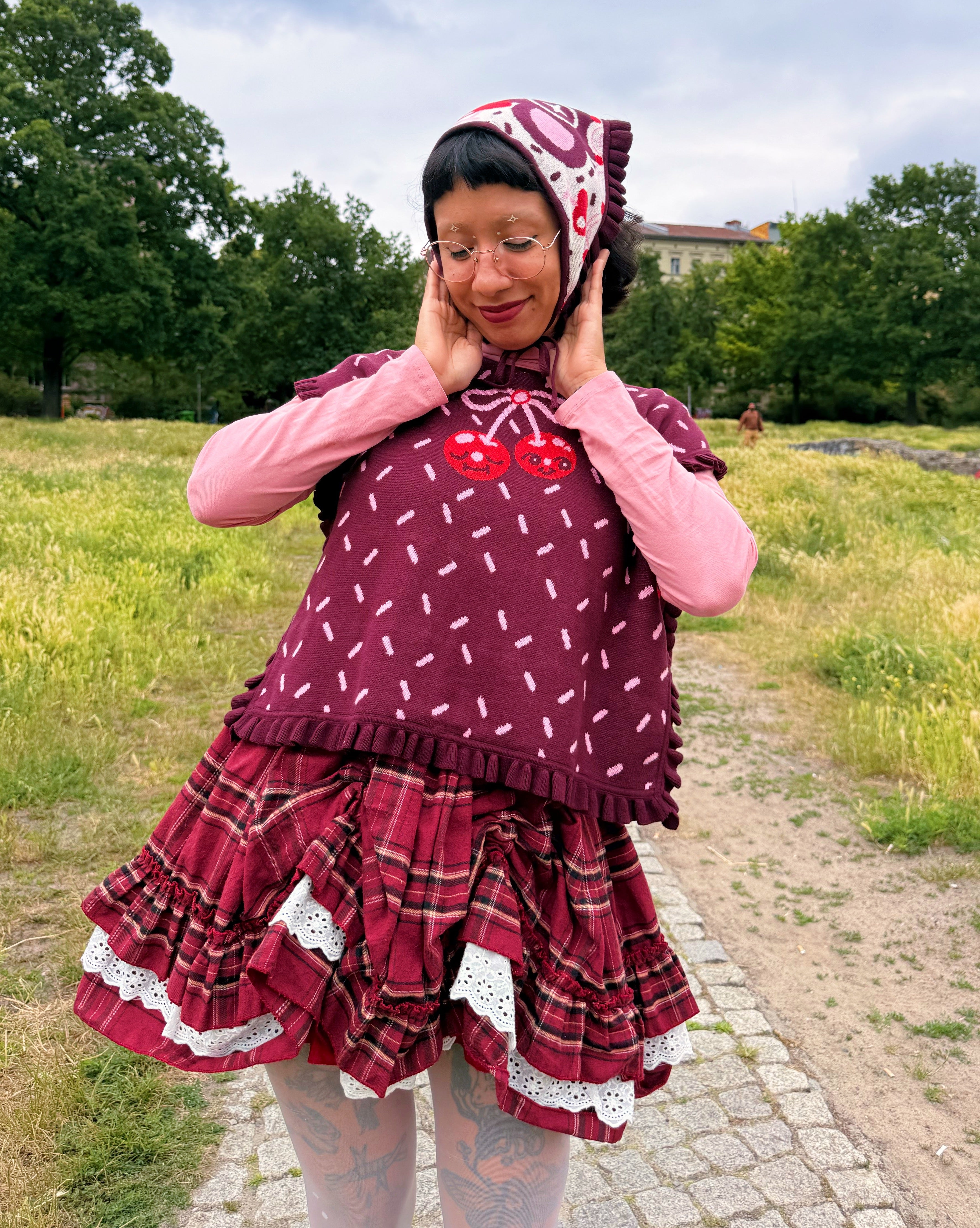 Black Forest Bearcake (4 in 1) Reversible Vest!