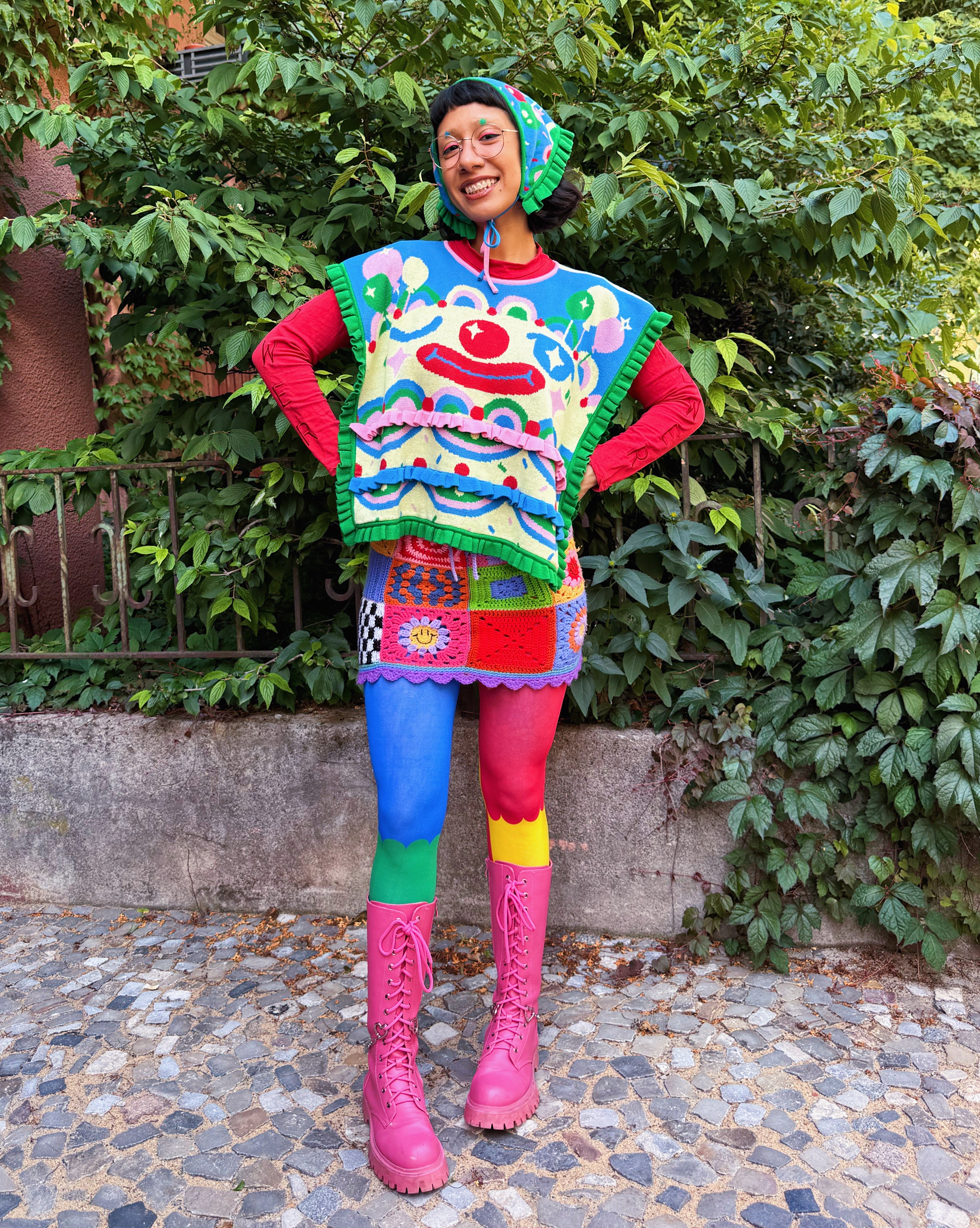 Funfetti Clowncake (4 in 1) Reversible Vest!