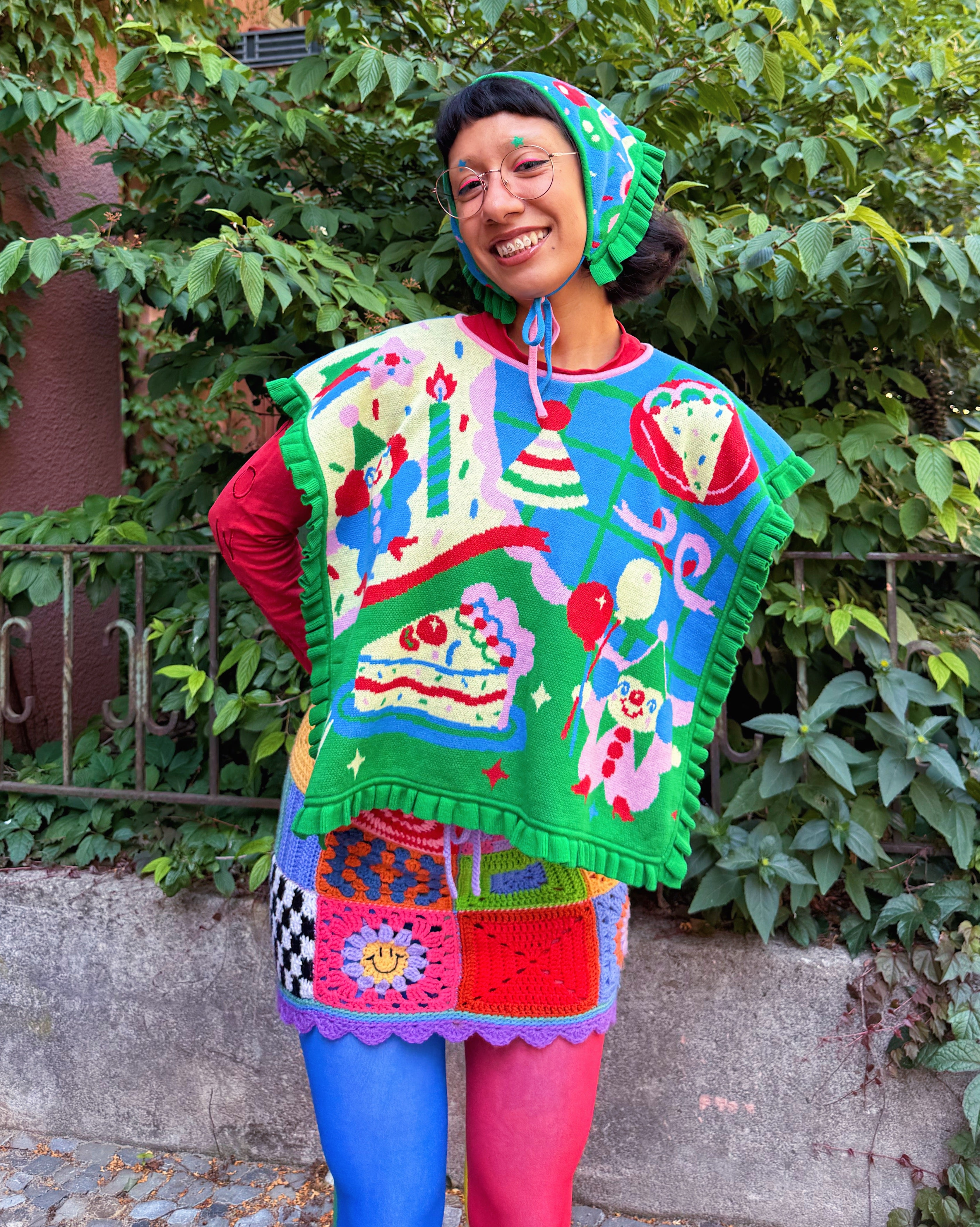 Funfetti Clowncake (4 in 1) Reversible Vest!