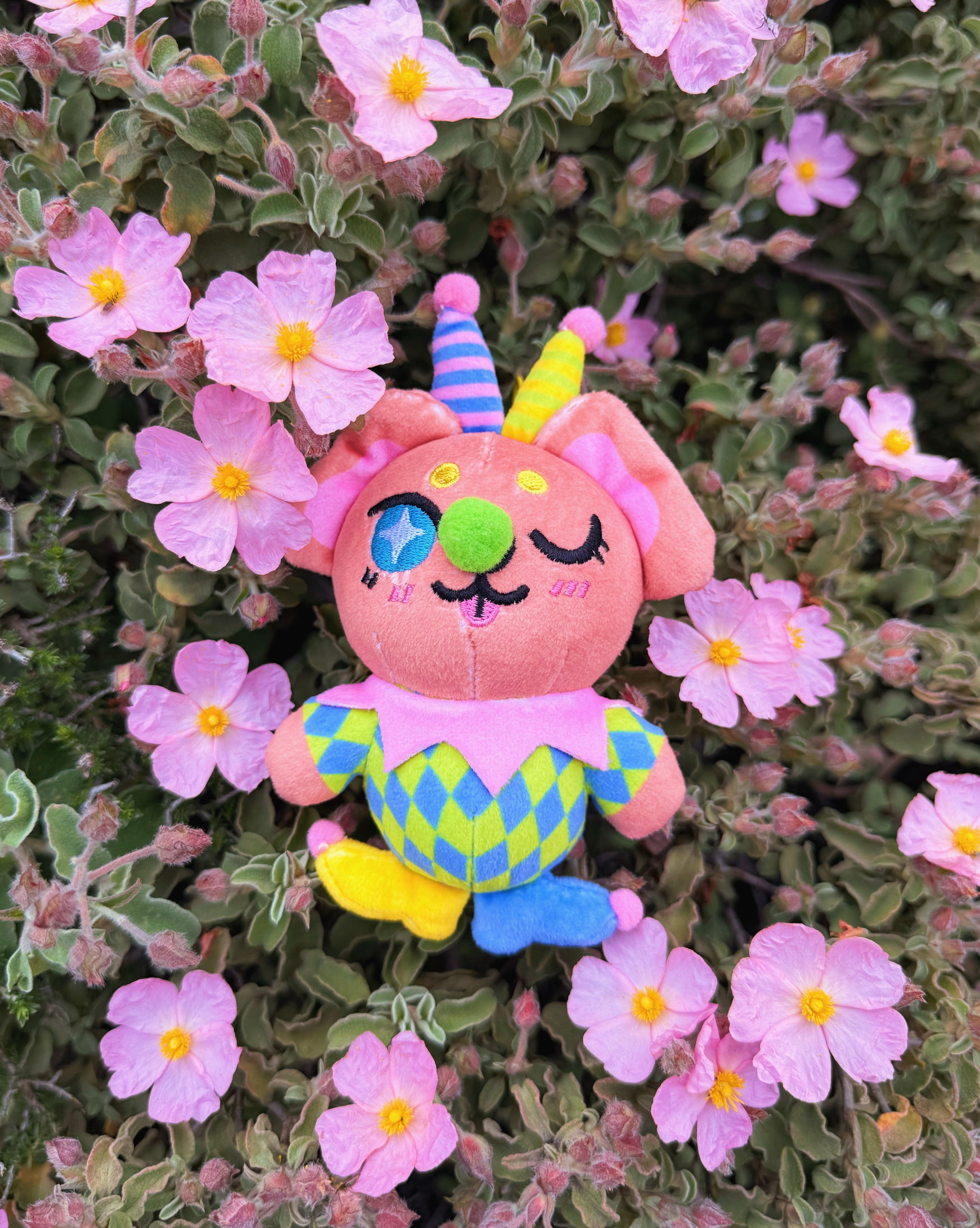 Jester Goat Keychain !