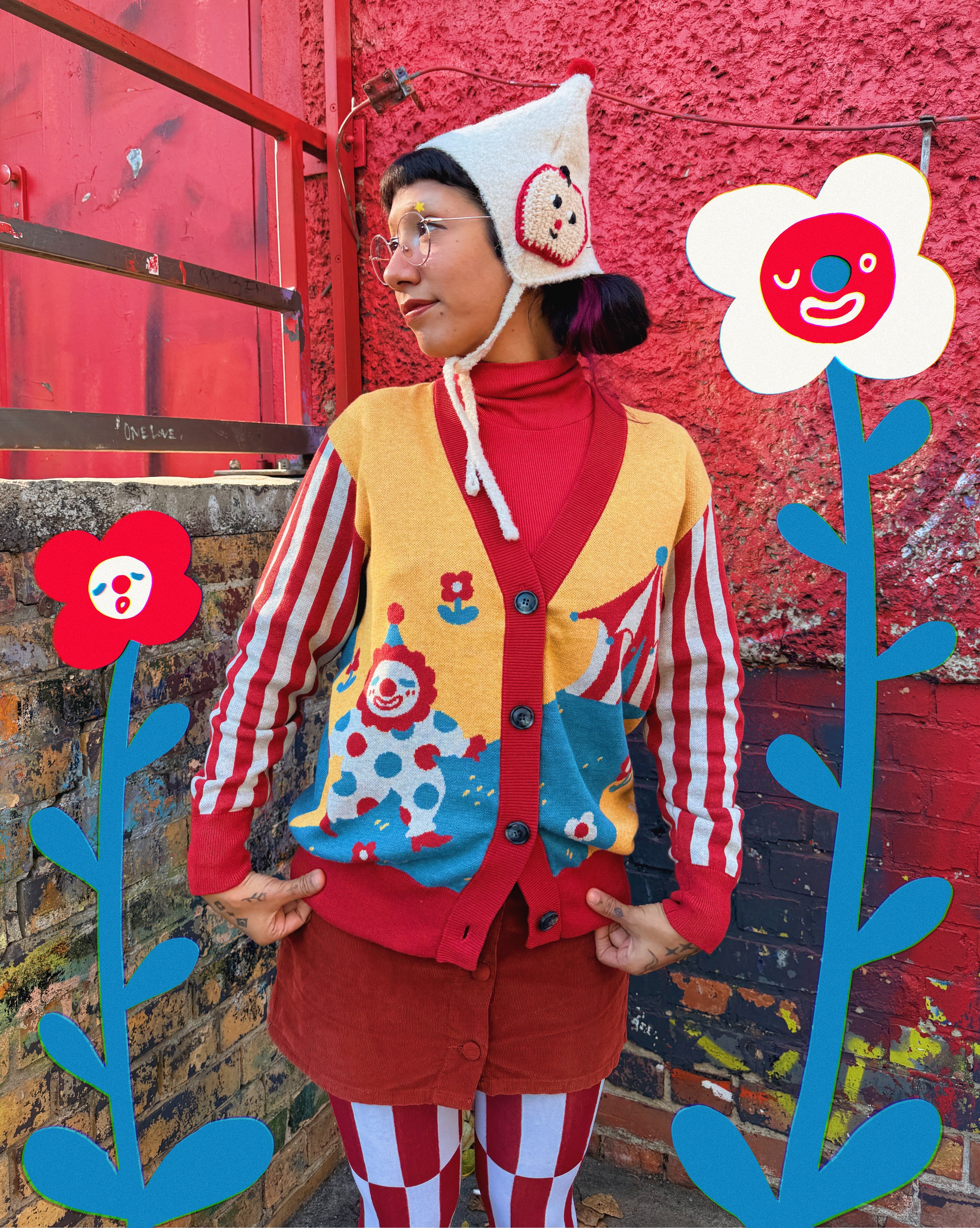 Vintage Circus - Knit Cardigan