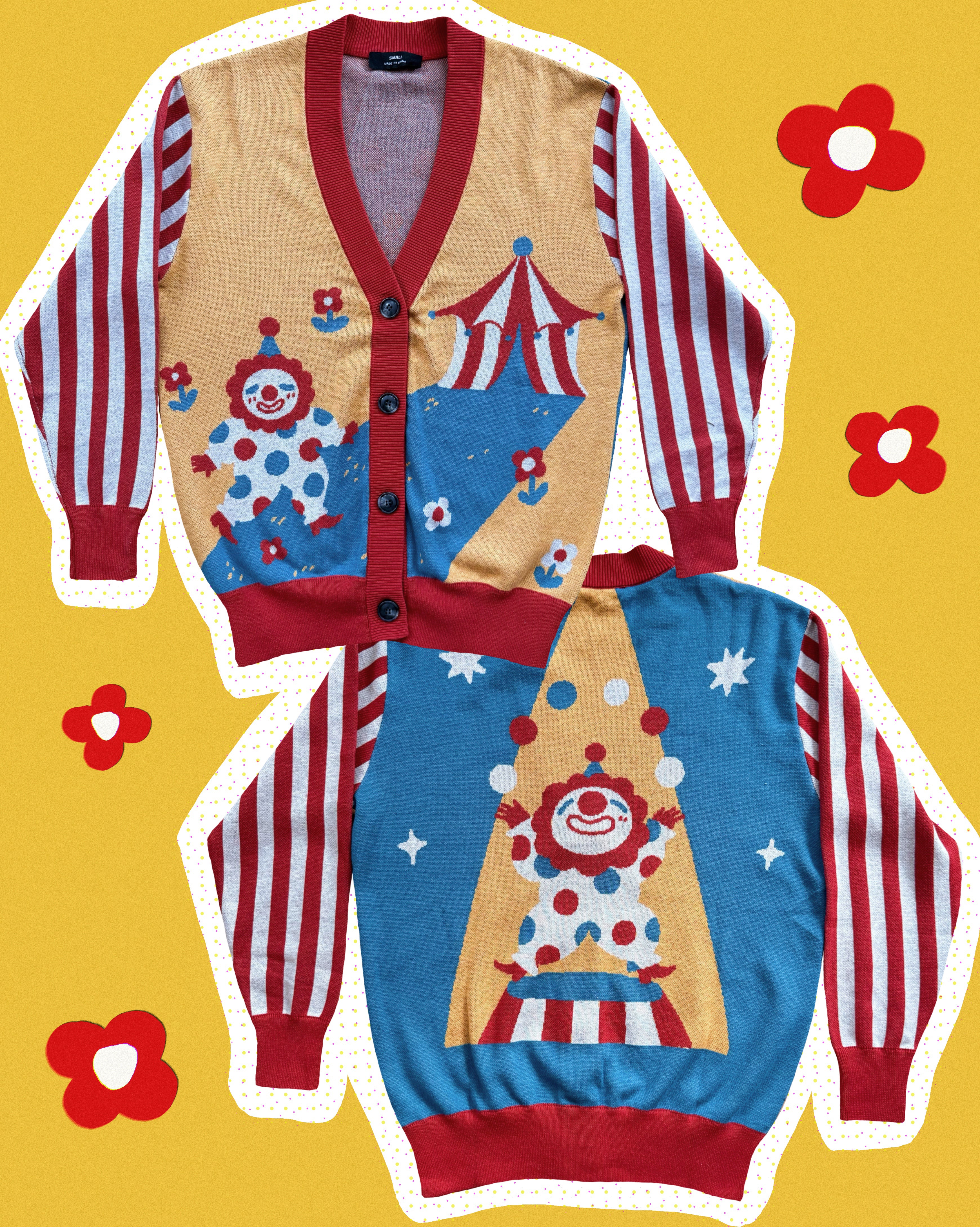 Vintage Circus - Cárdigan de punto
