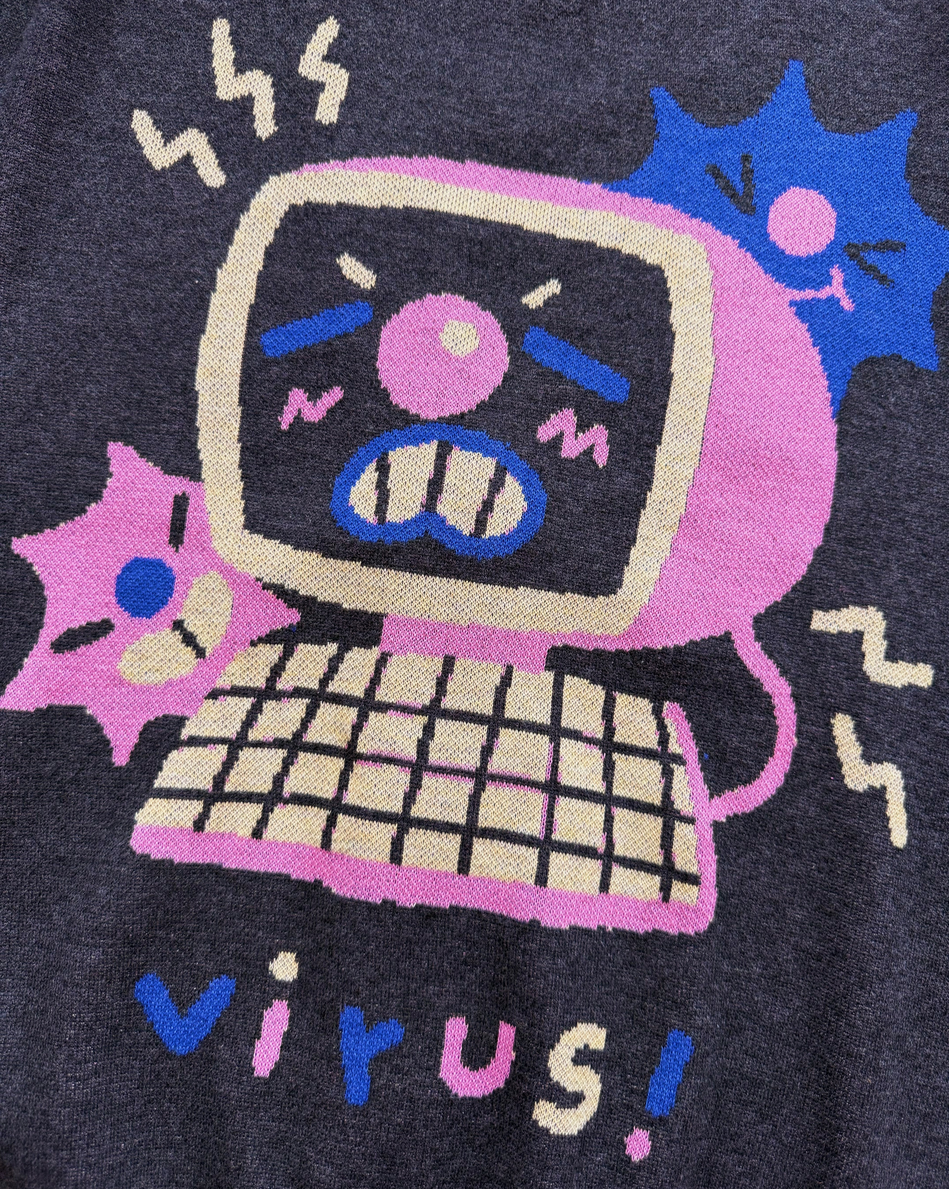 V1RUS!! - Knit Cardigan