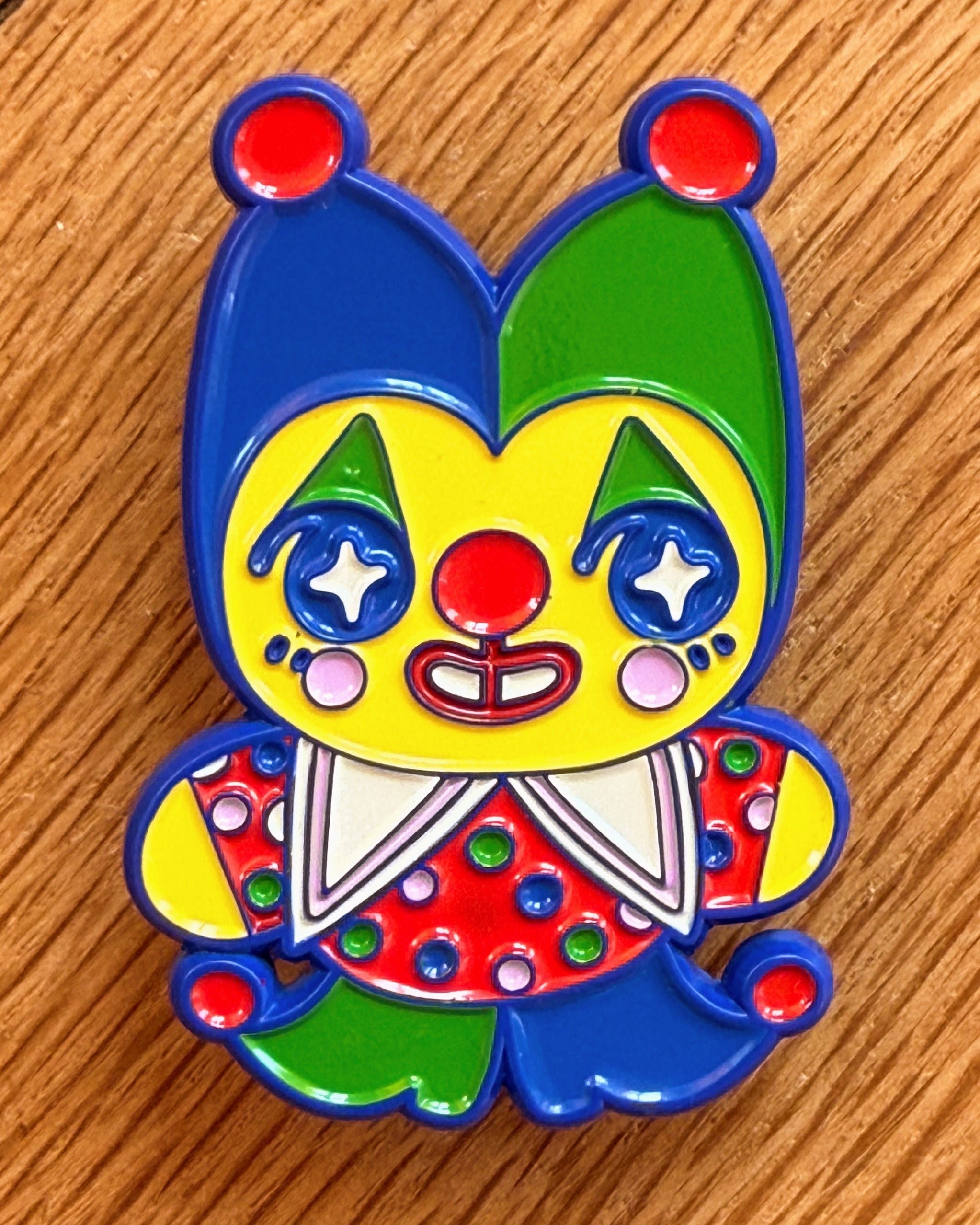 Clown Cat Pin
