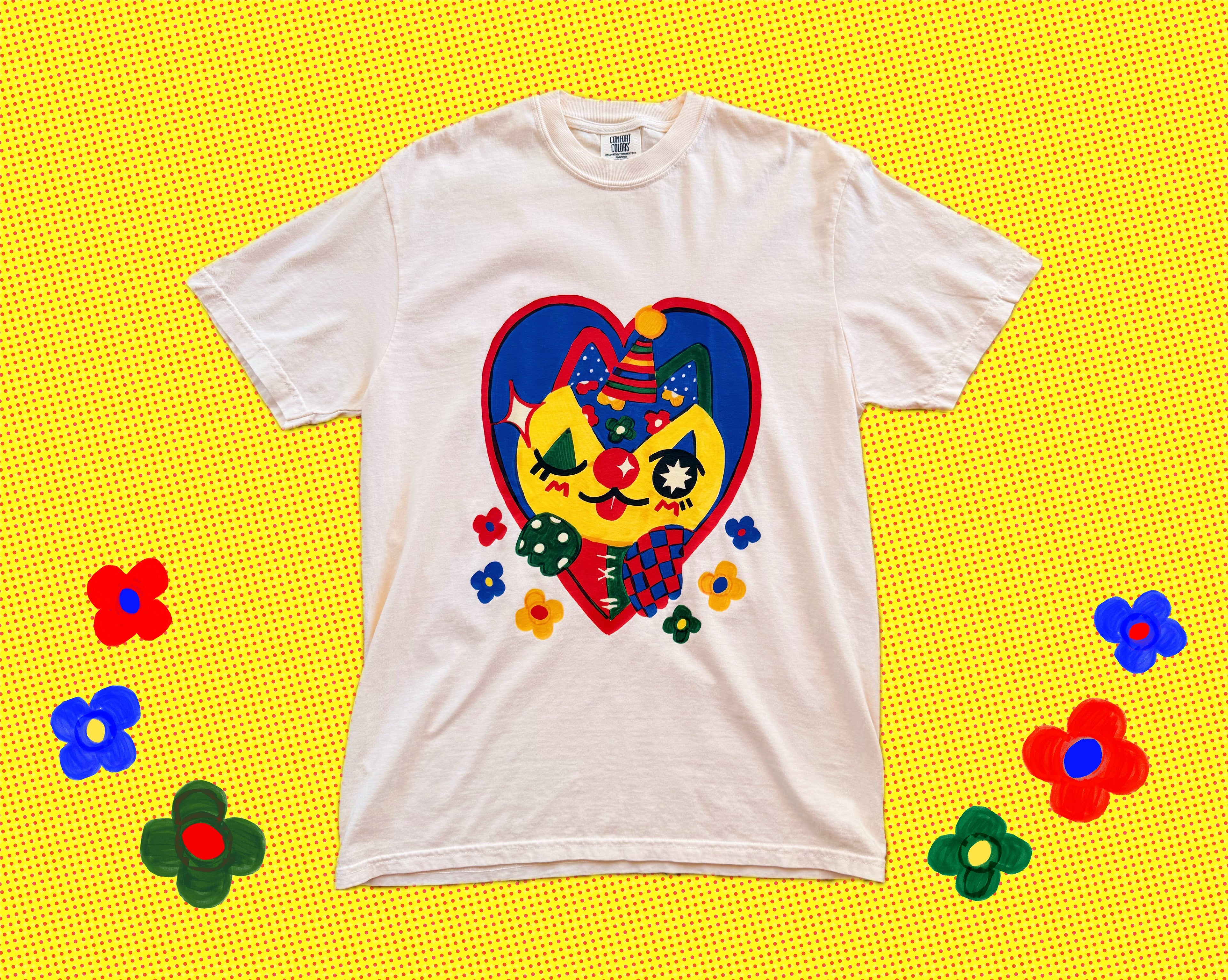 Clown Cat! T-shirt