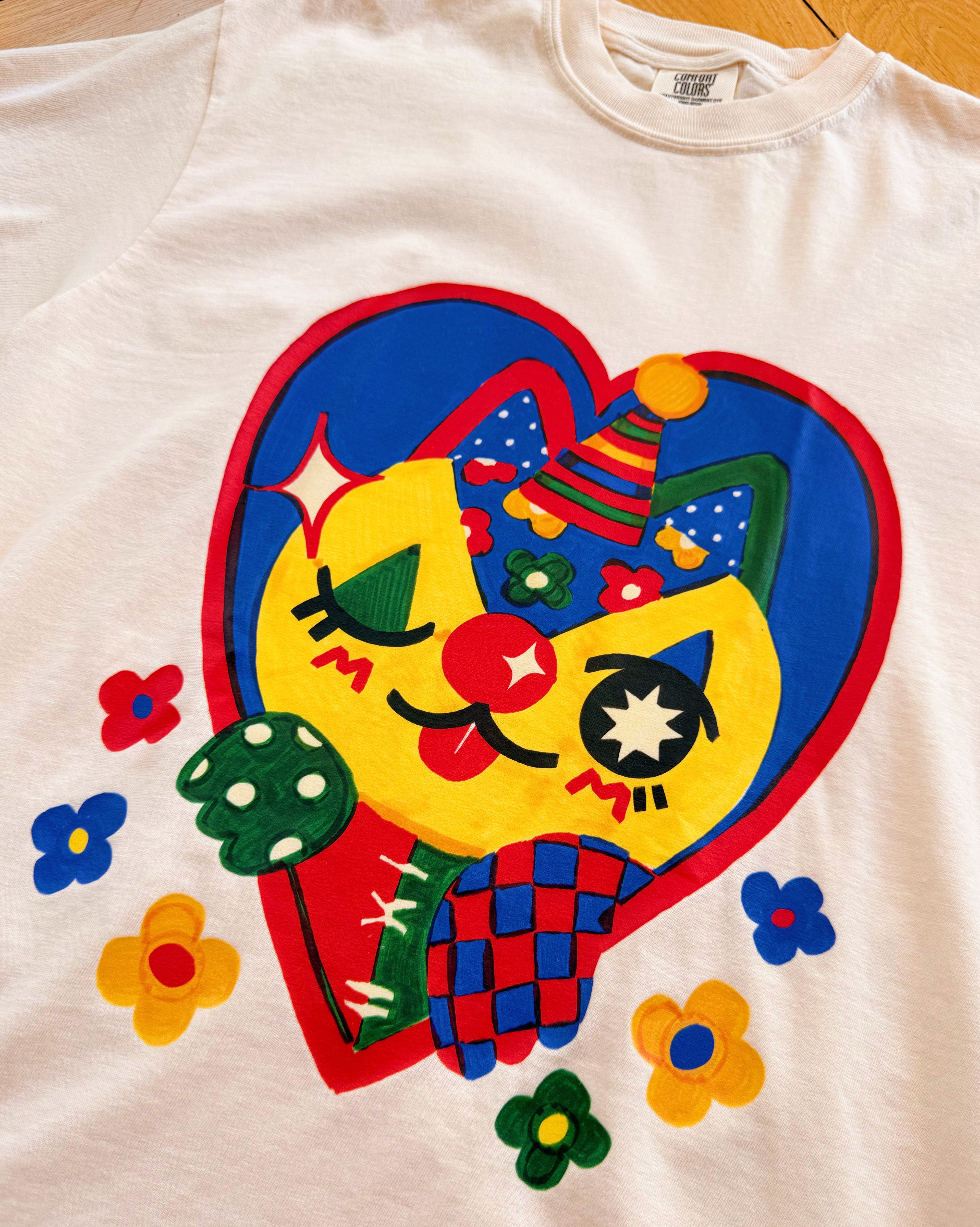 Clown Cat! T-shirt