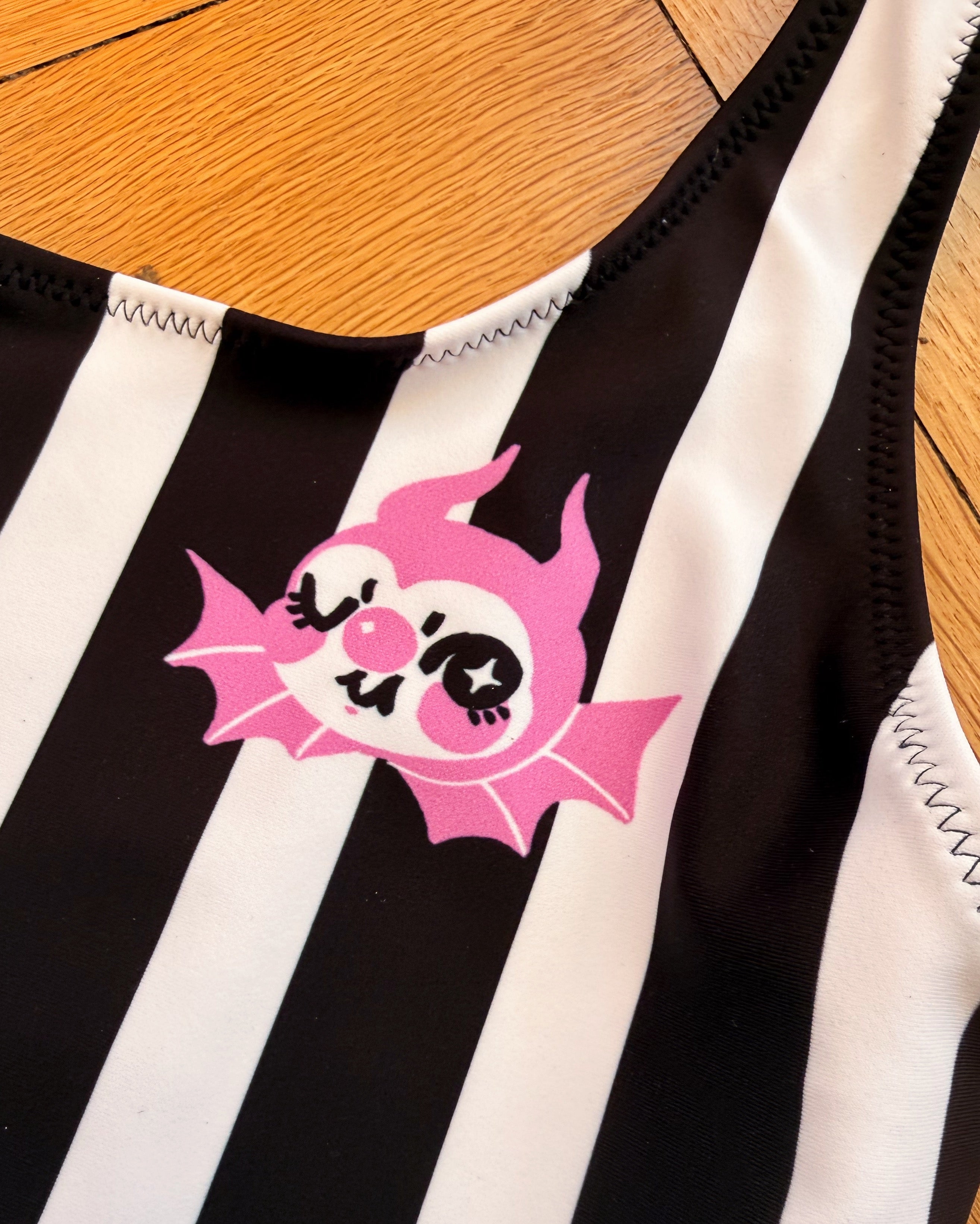 Striped Devil Swimsuit