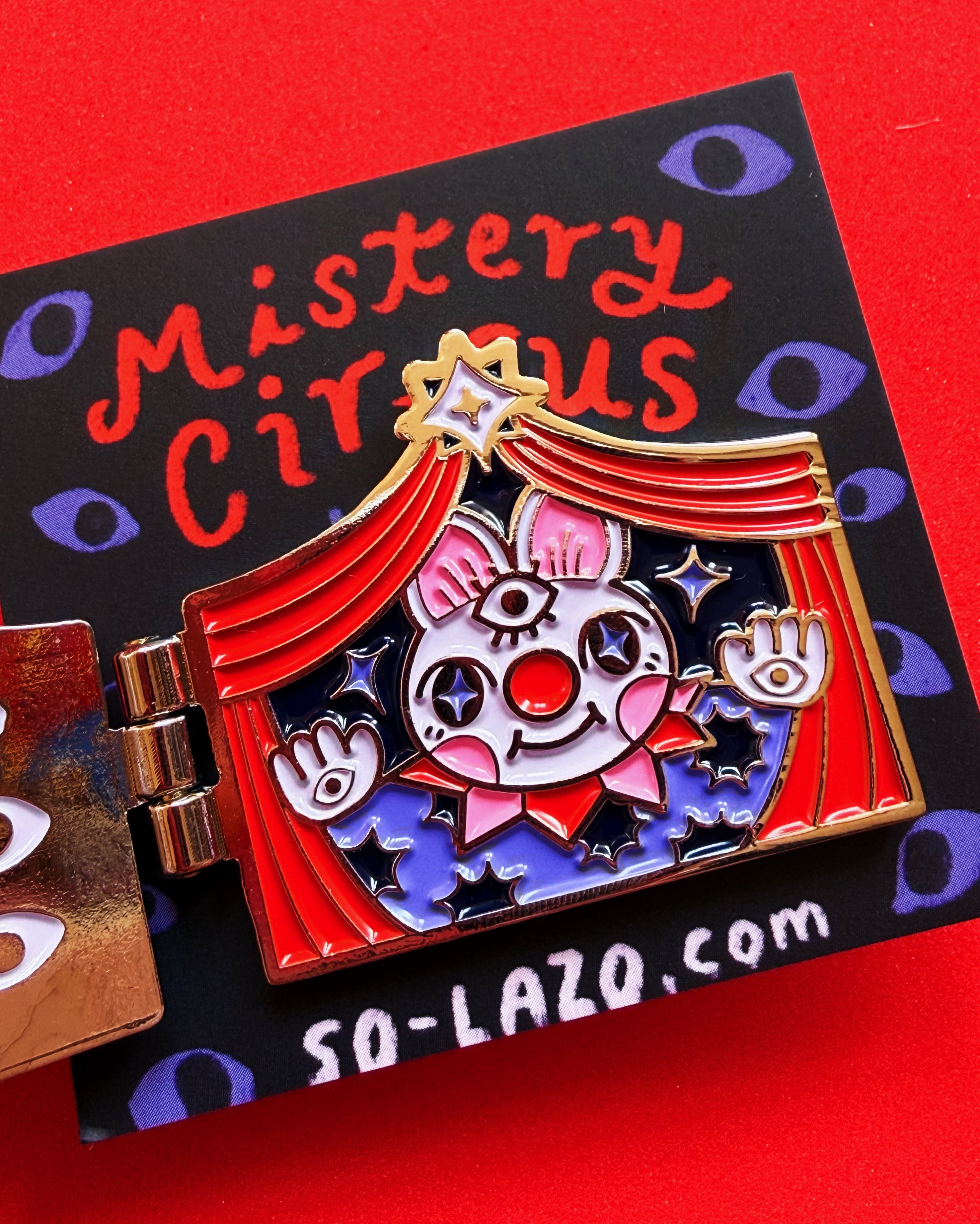 Mistery Circus - Folding Enamel Pin