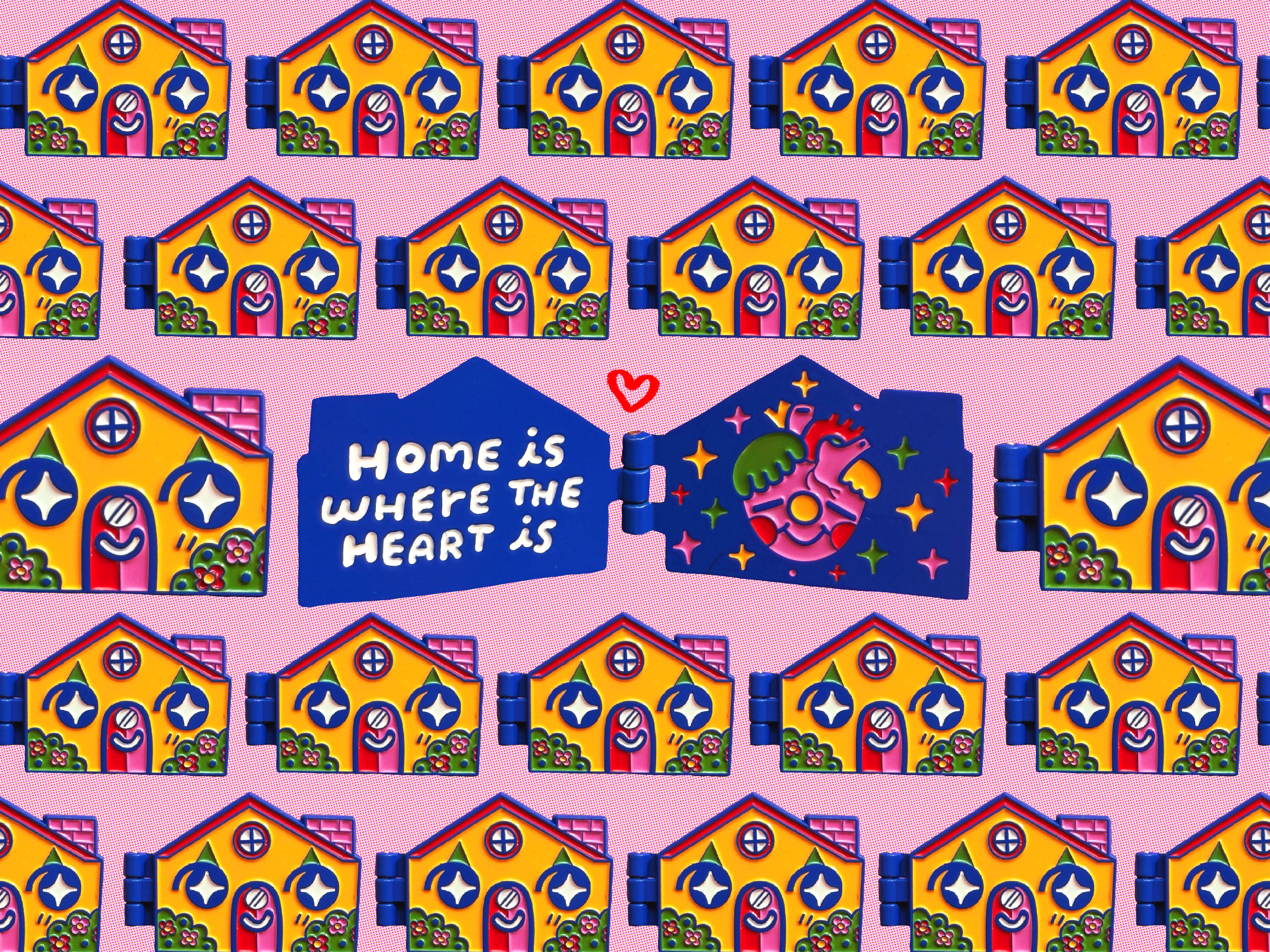Welcome Home - Folding Enamel Pin