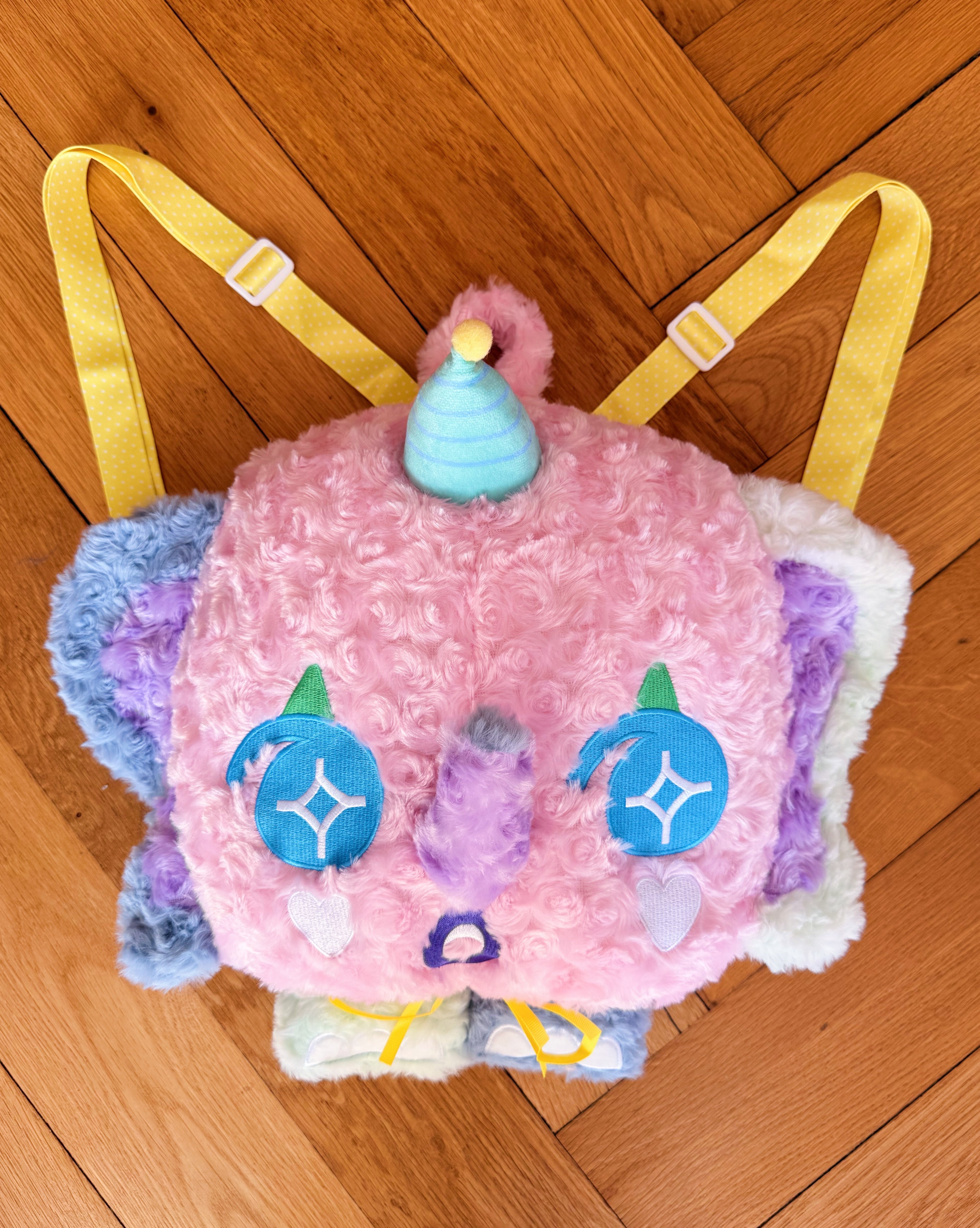 Sweet Elephant Plush Backpack! - GRADE B!