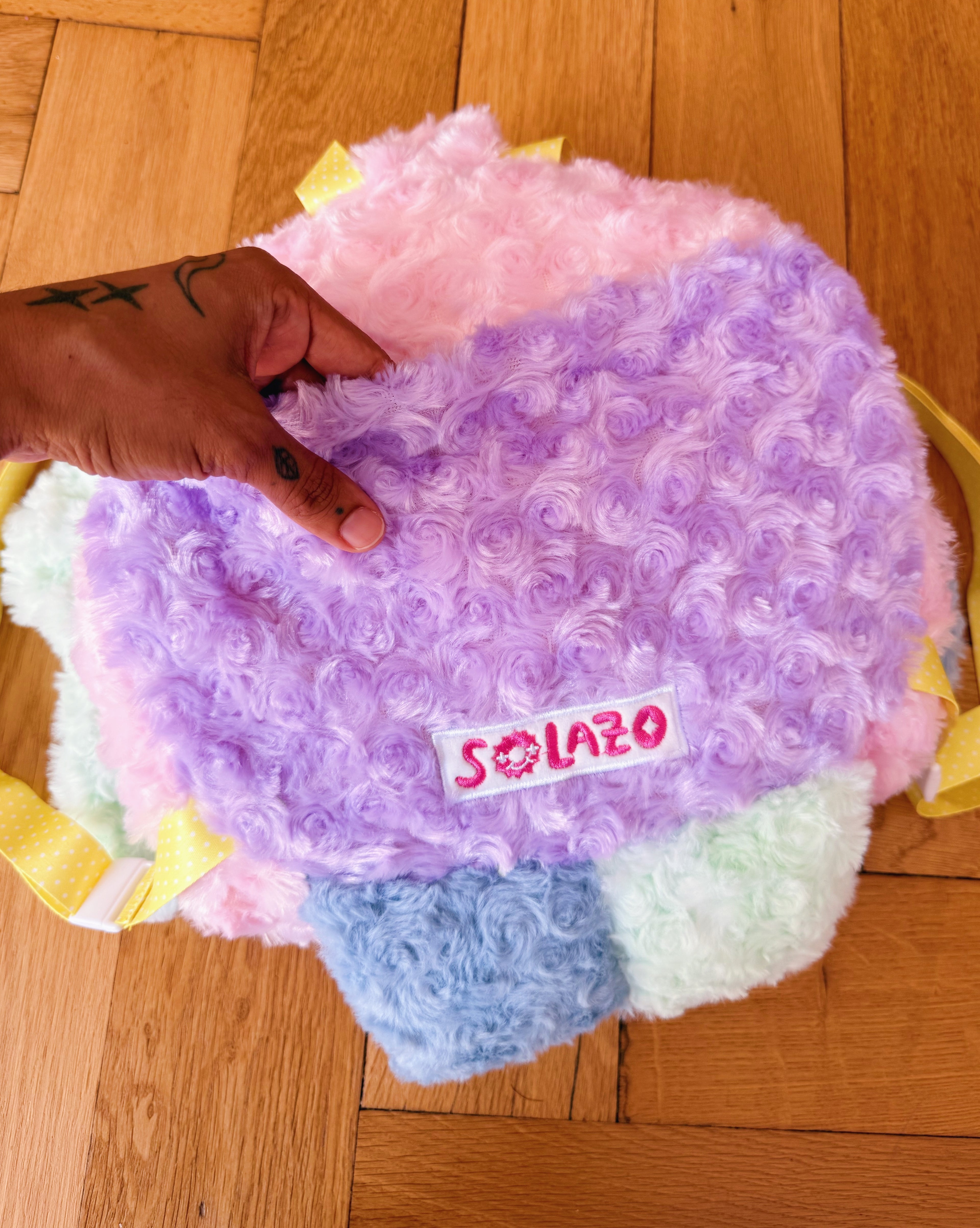 Sweet Elephant Plush Backpack! - GRADE B!