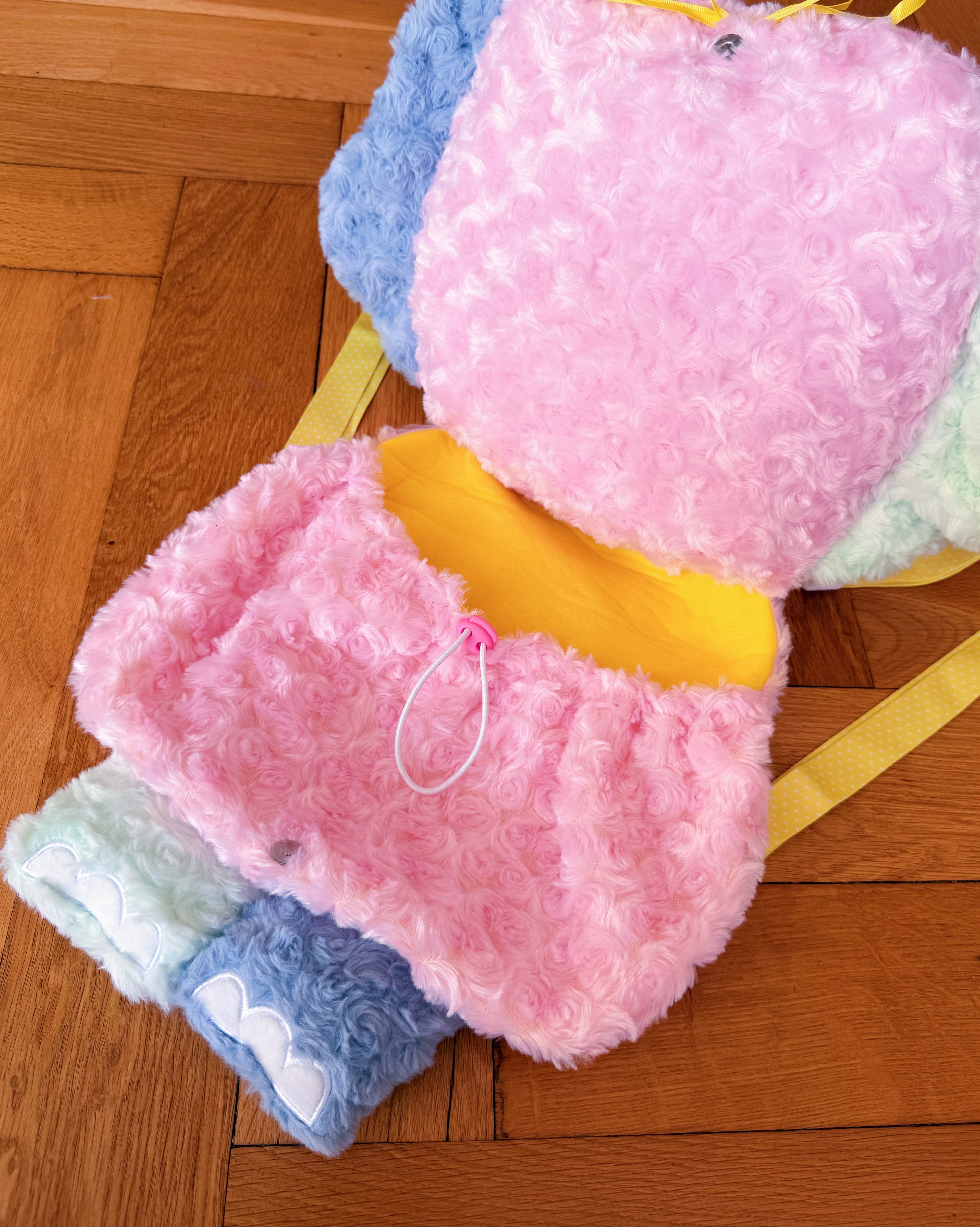 Sweet Elephant Plush Backpack! - GRADE B!