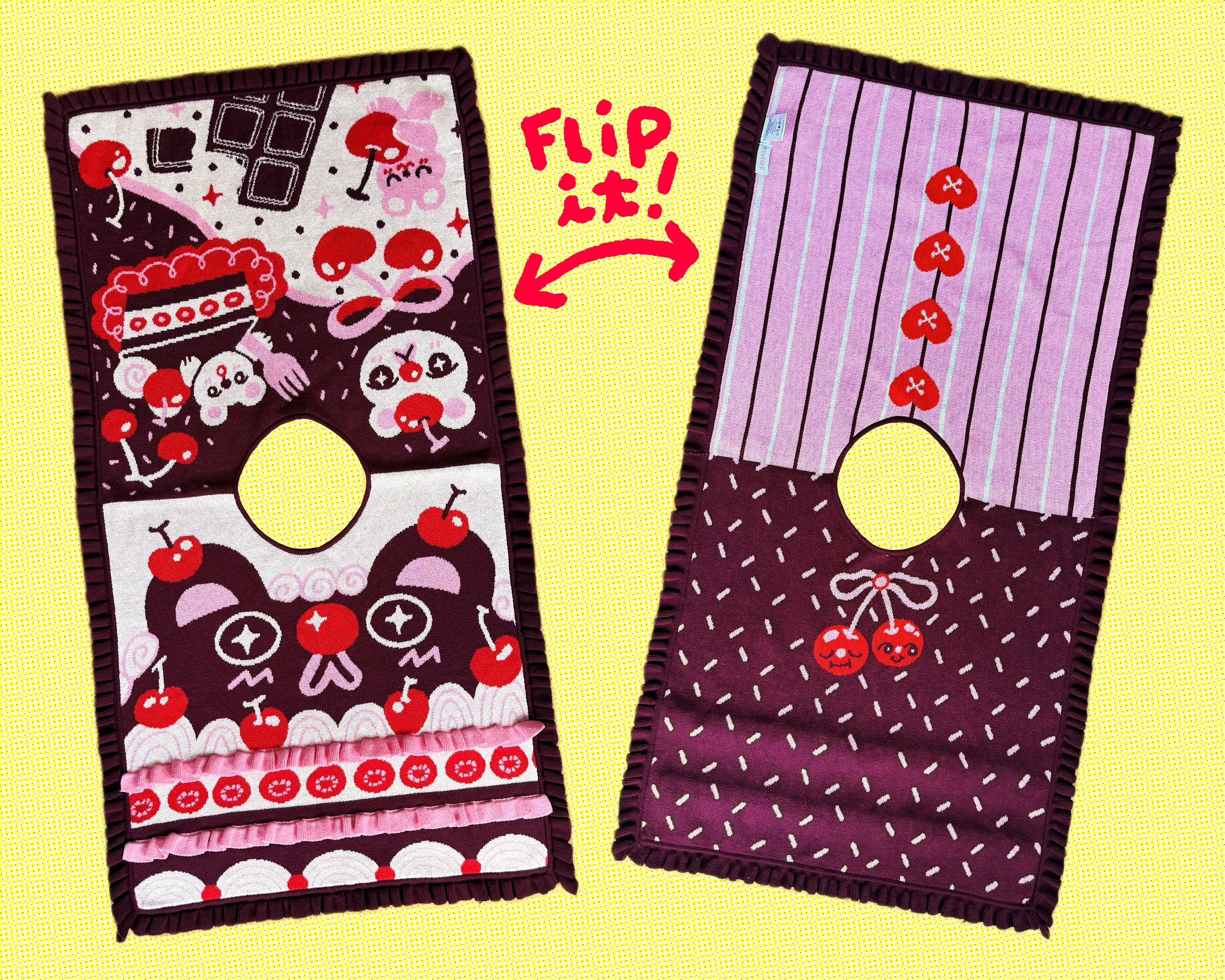 Black Forest Bearcake (4 in 1) Reversible Vest!