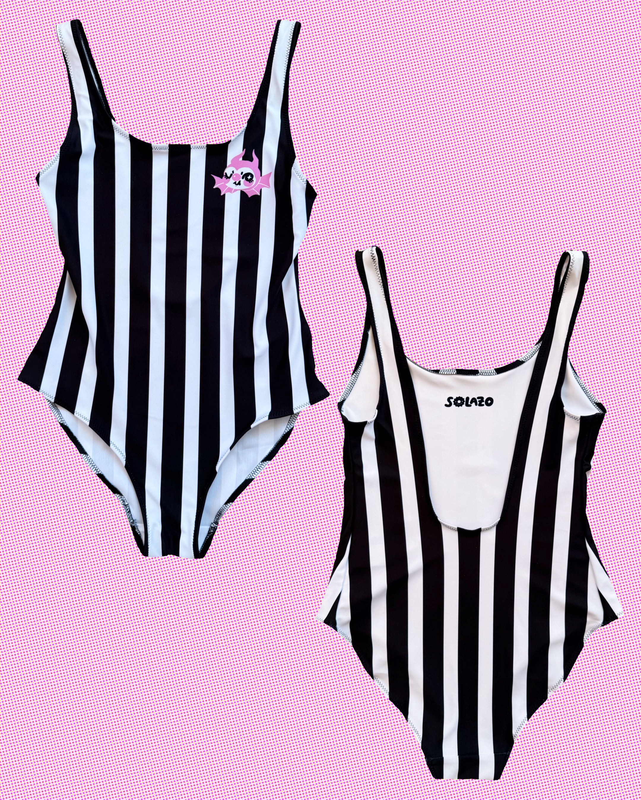 Striped Devil Swimsuit
