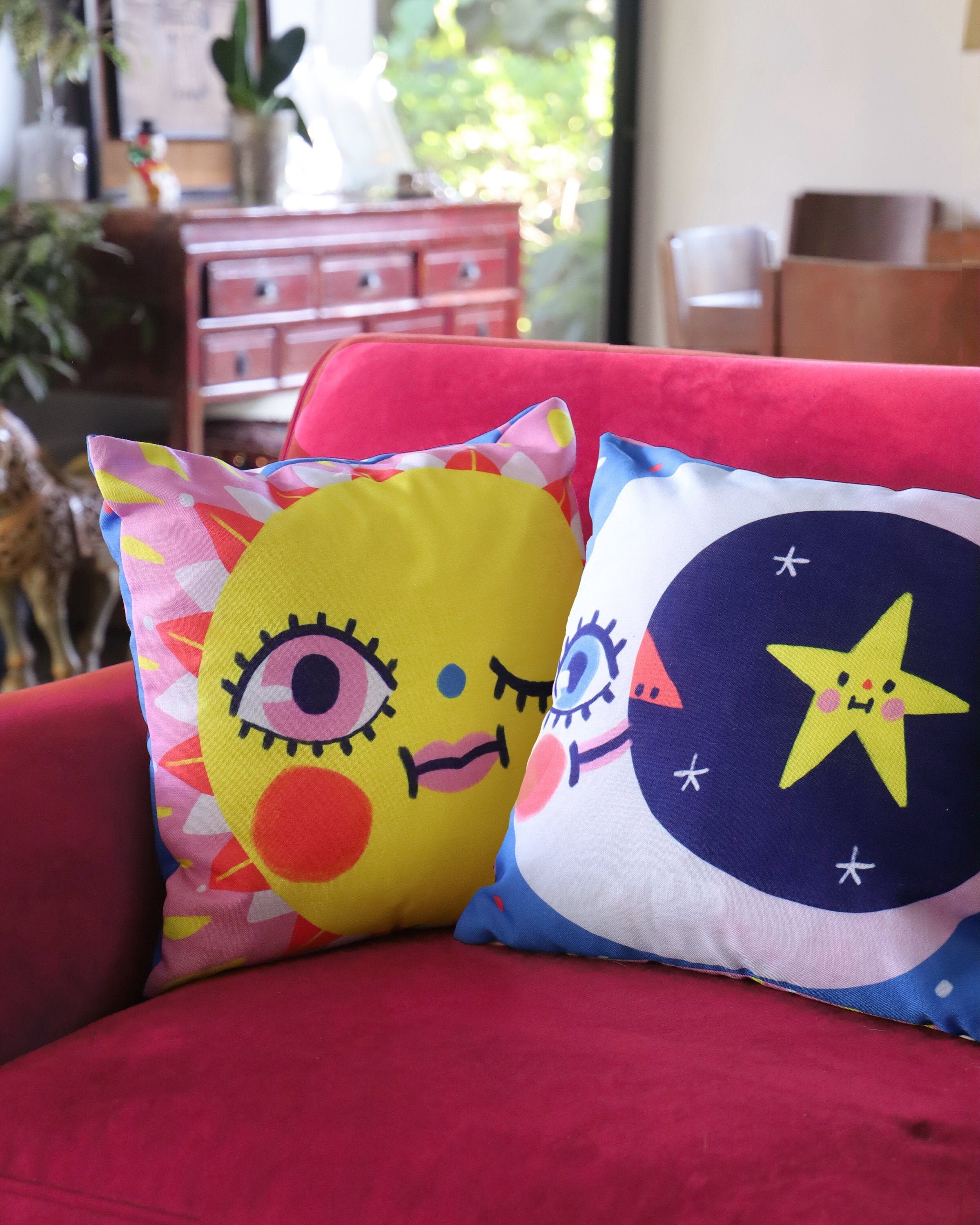 Sun and Moon - Pillow