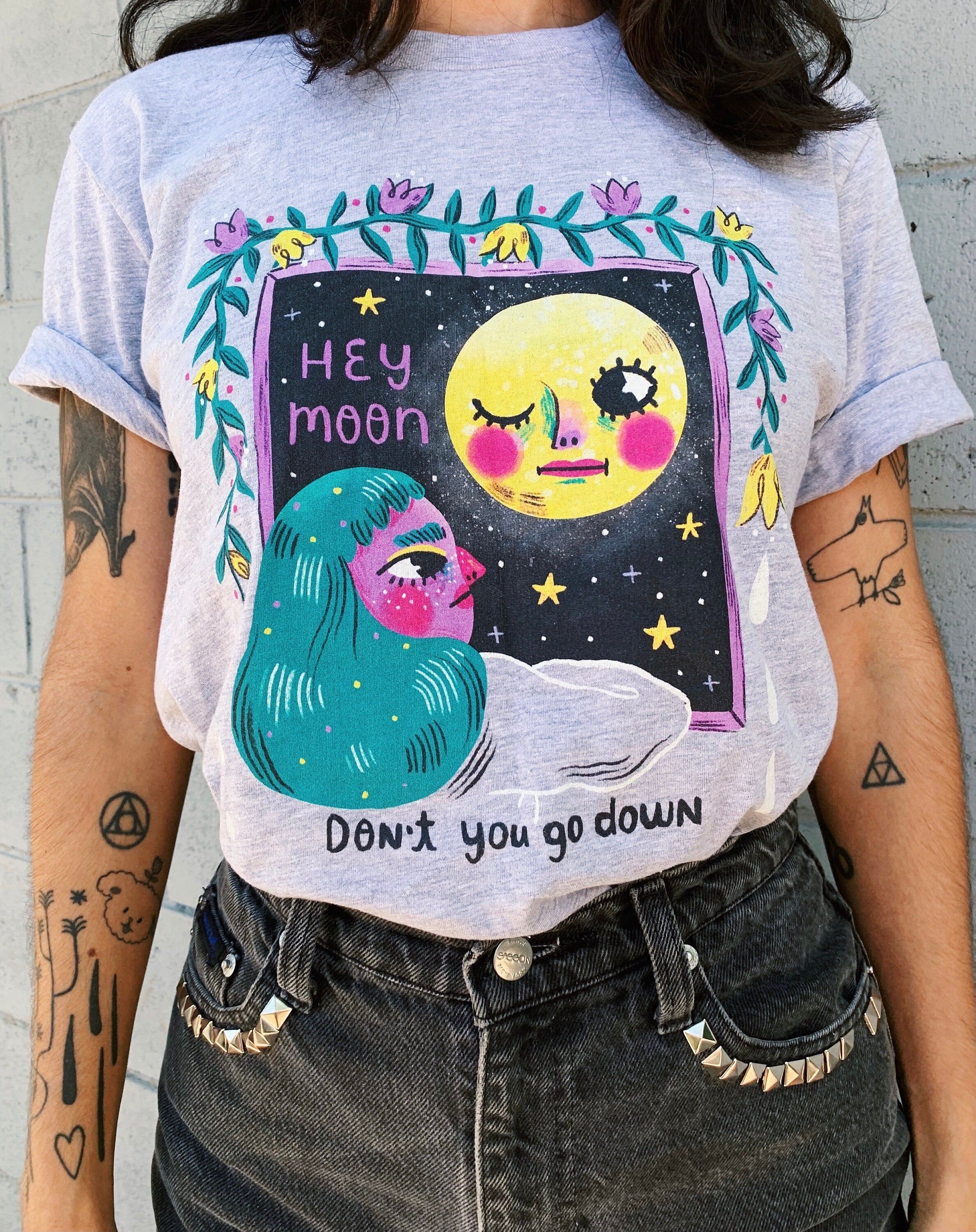 Hey Moon - T-Shirt