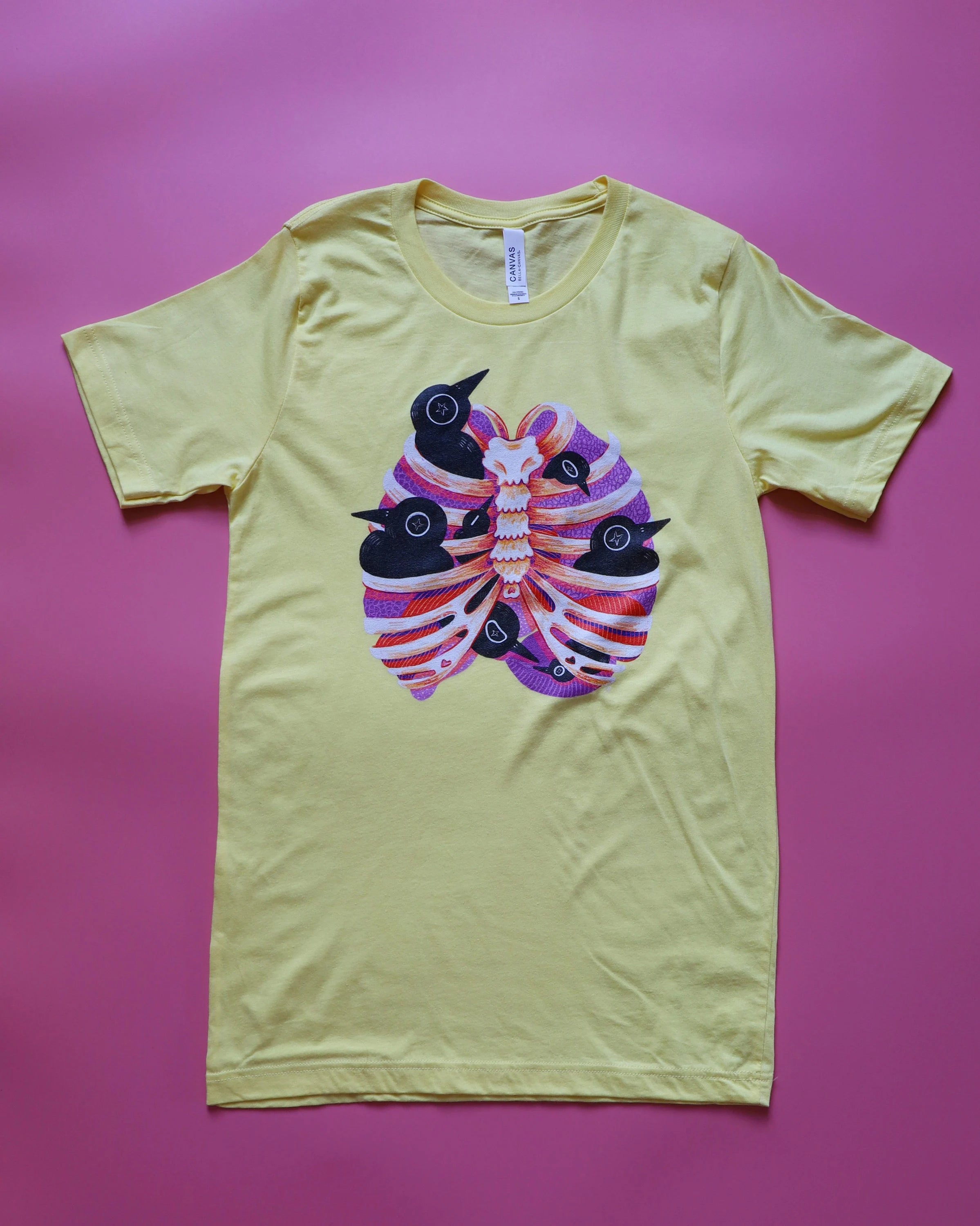 Rib/caged Birds - T-shirt