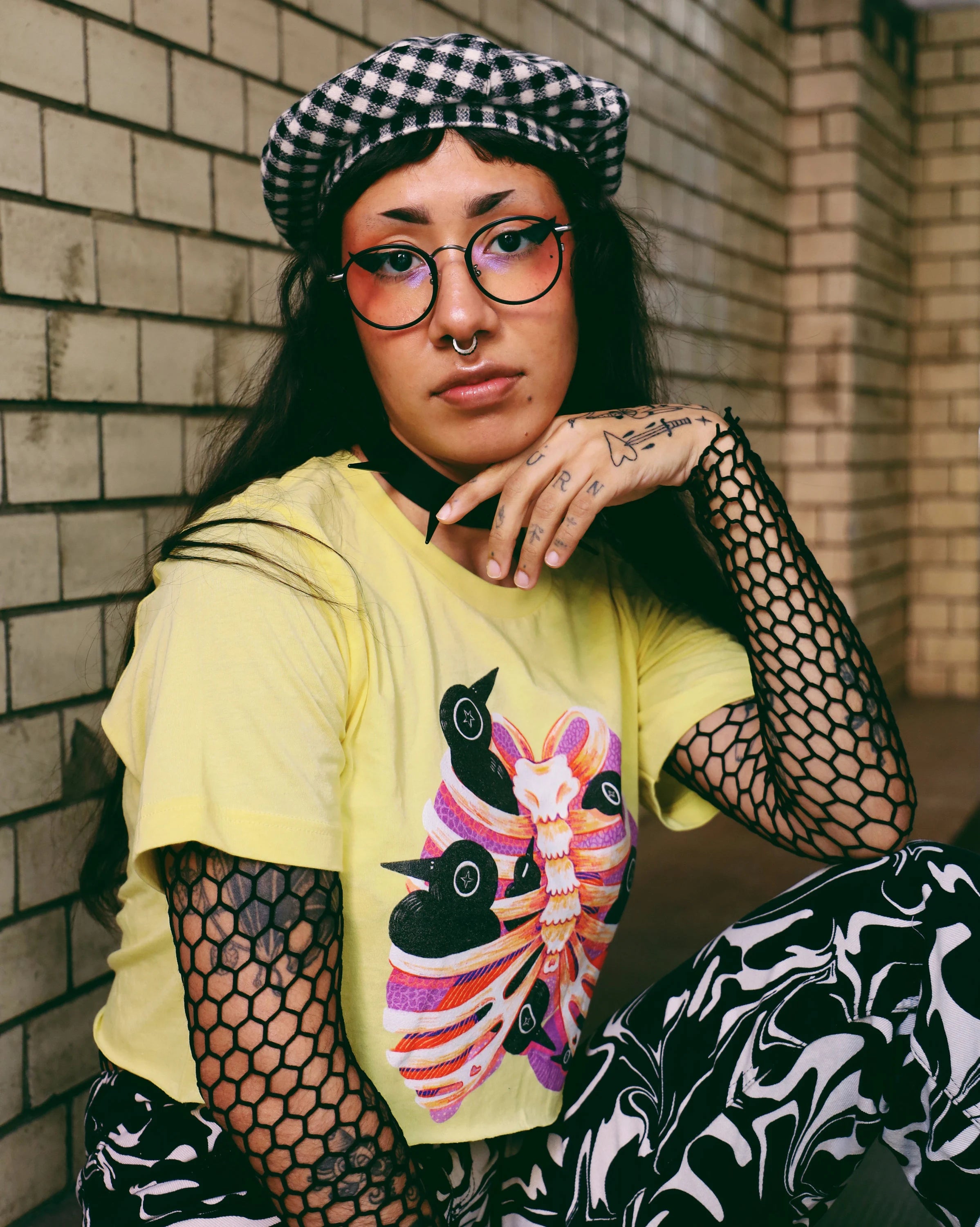 Rib/caged Birds - T-shirt