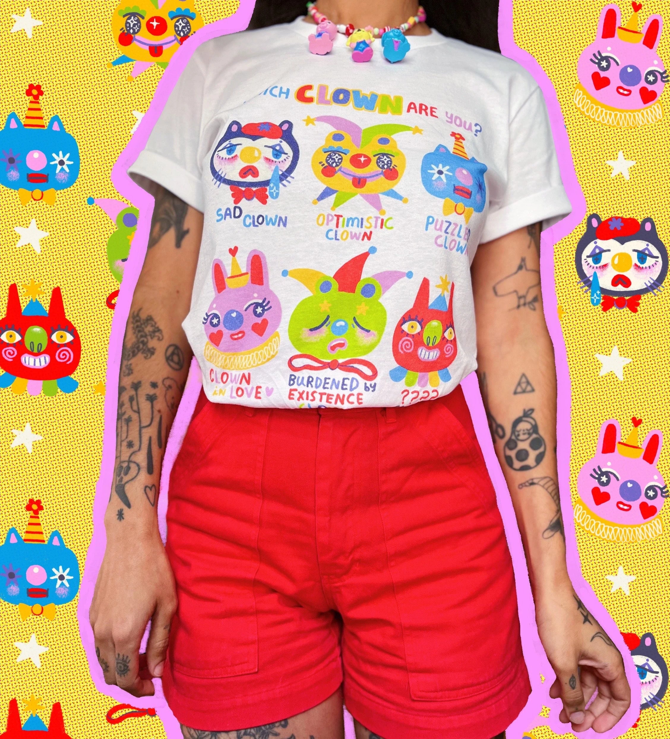 Clown Quiz - T-shirt