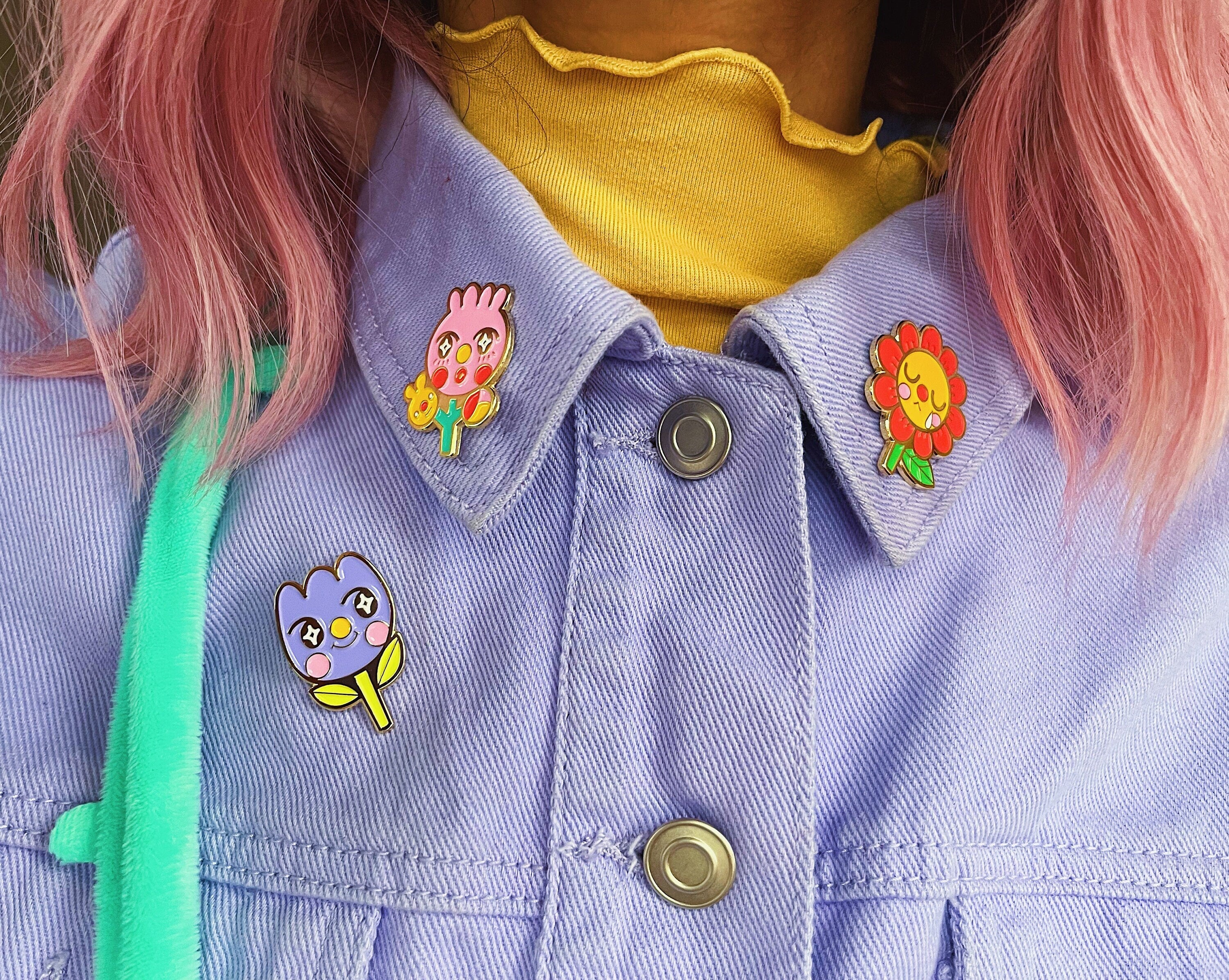 Silly Bouquet - Pin Set