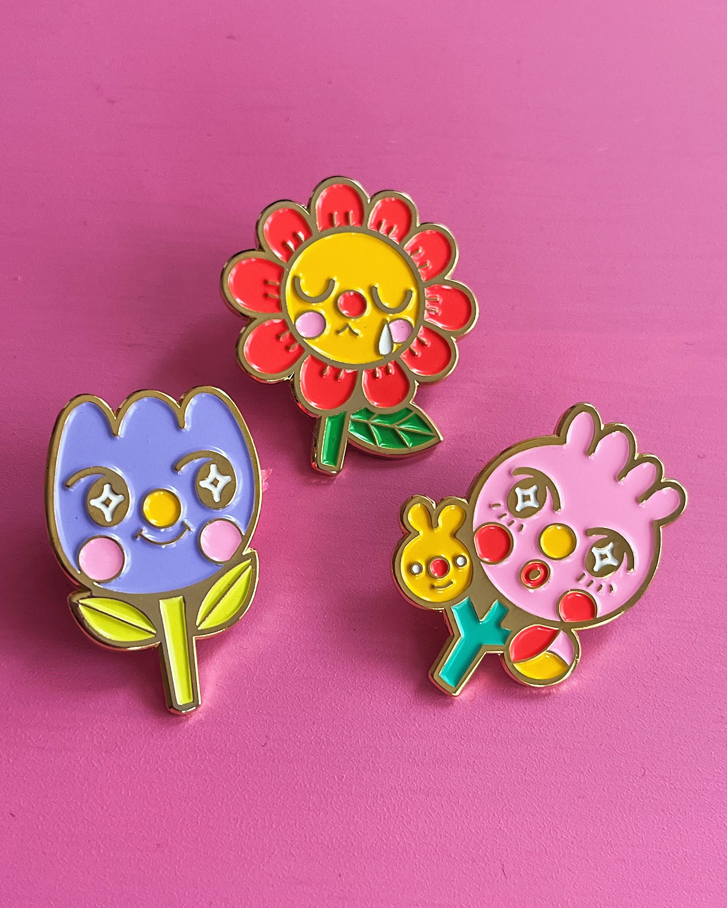 Silly Bouquet - Pin Set