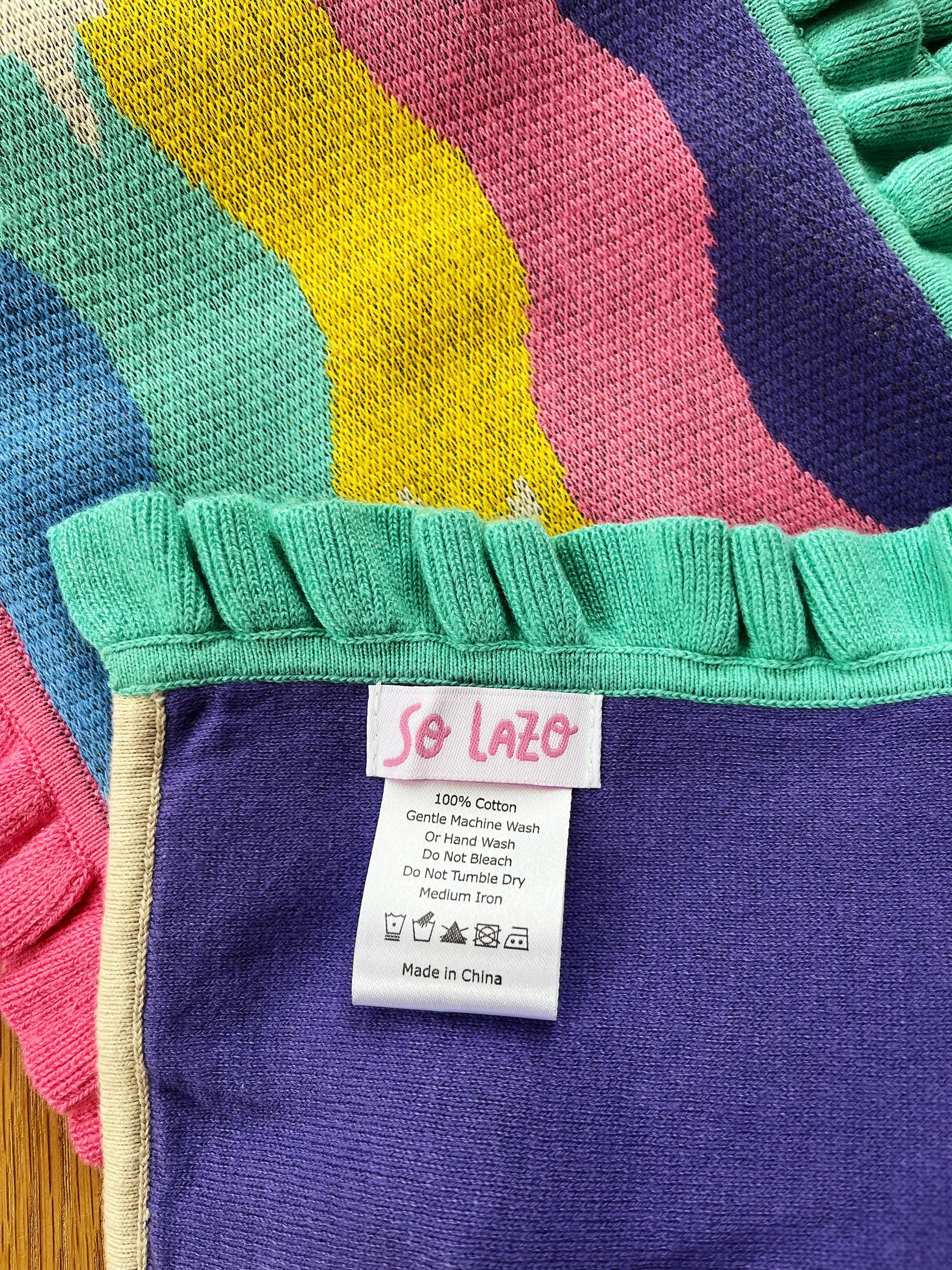 Moody Rainbow - Knit Scarf