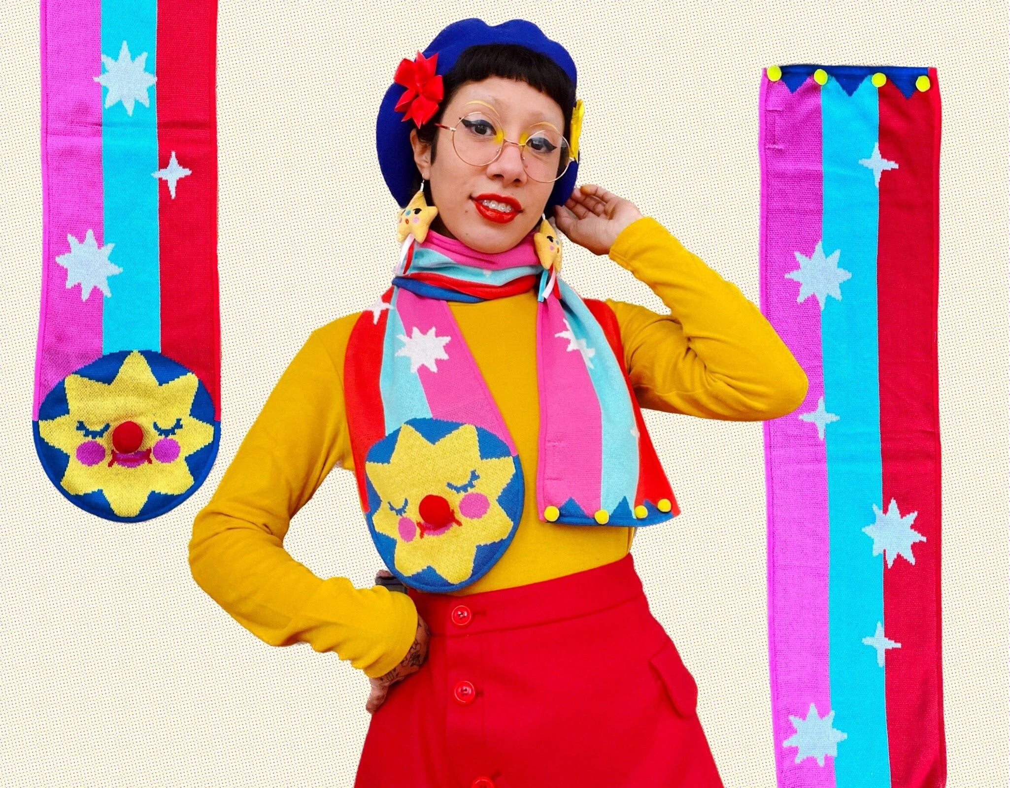 Shooting Star - Knit Scarf