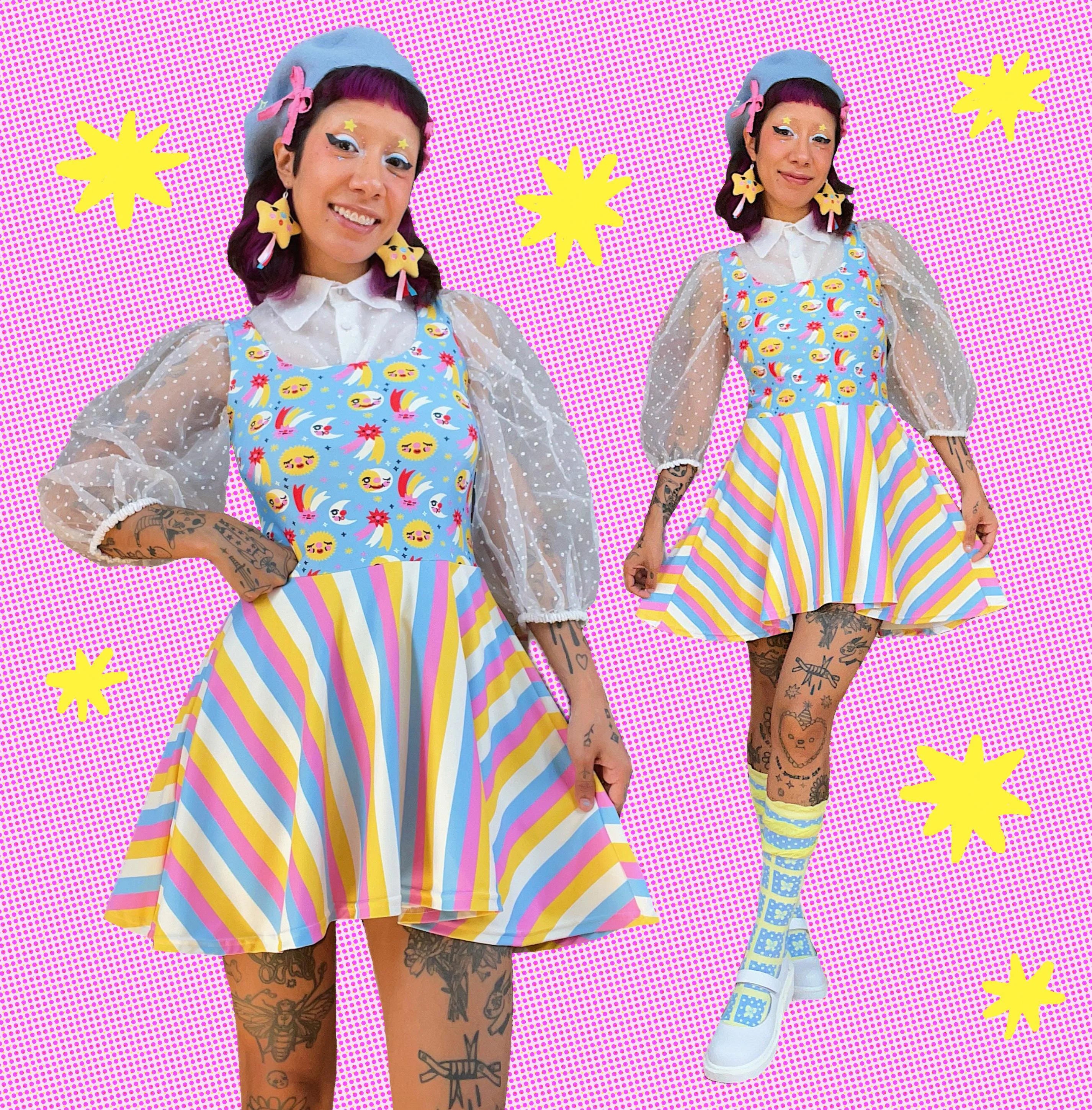 Pastel Eclipse Dress