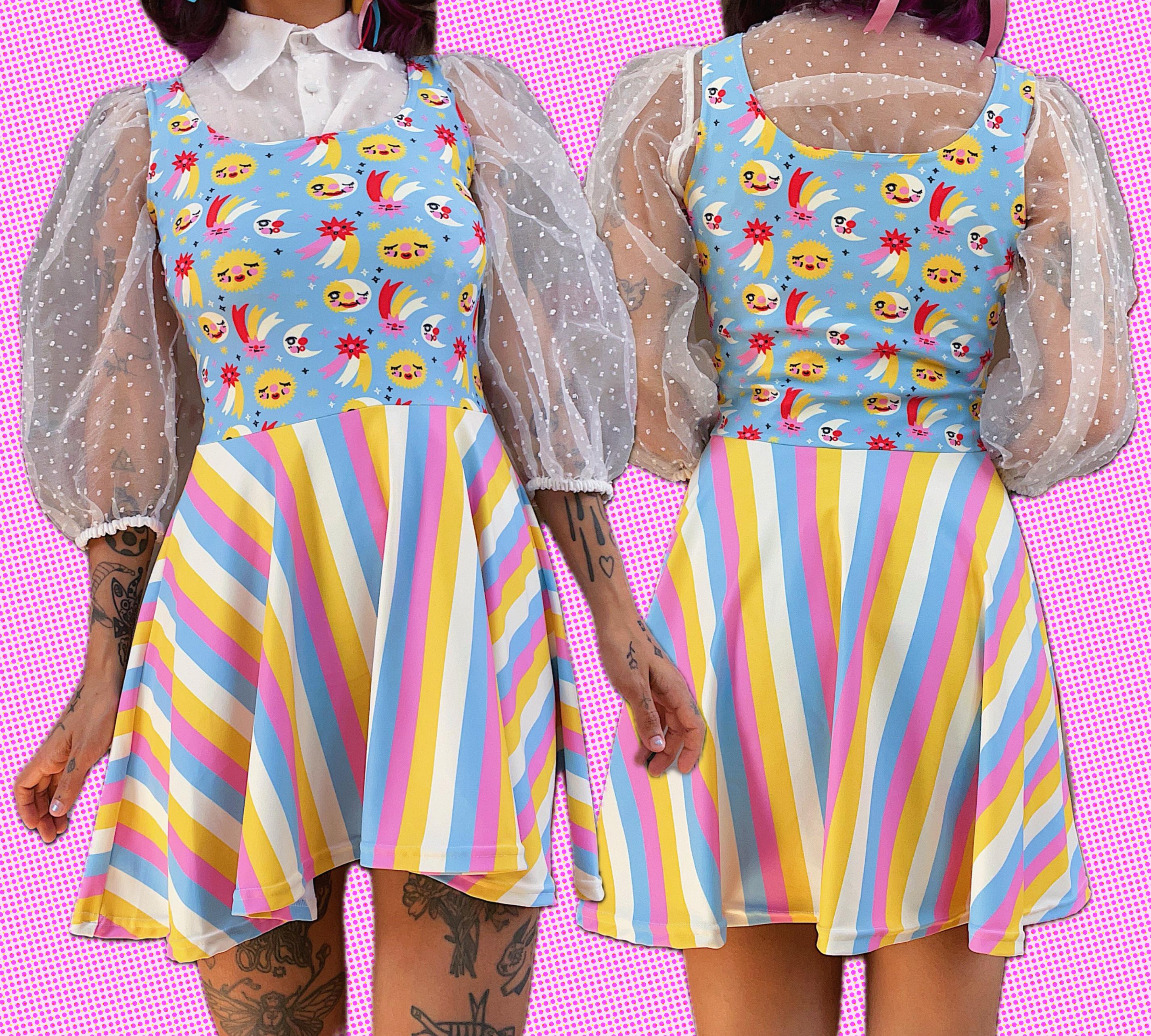 Pastel Eclipse Dress