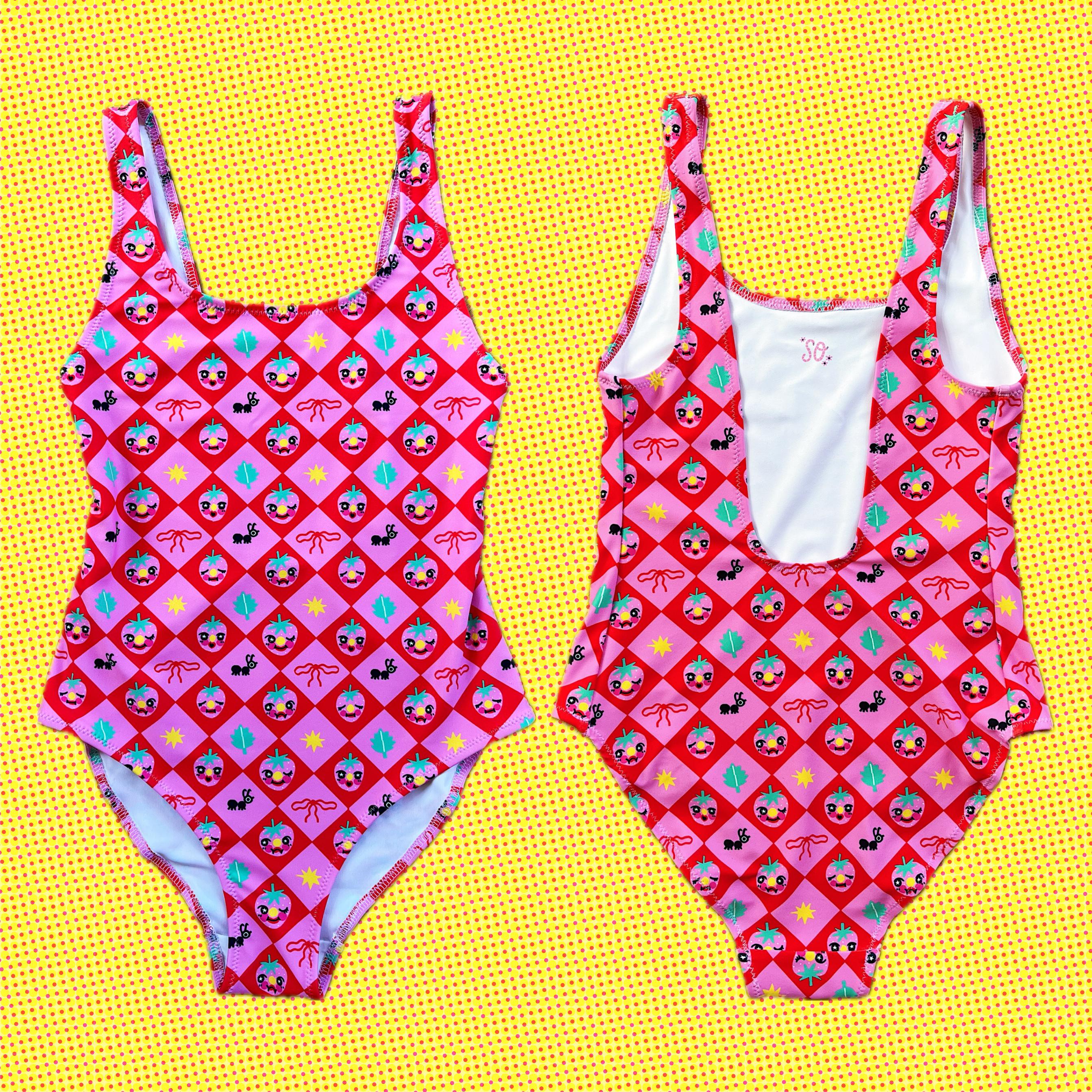 Strawberry Picnic Swimsuit