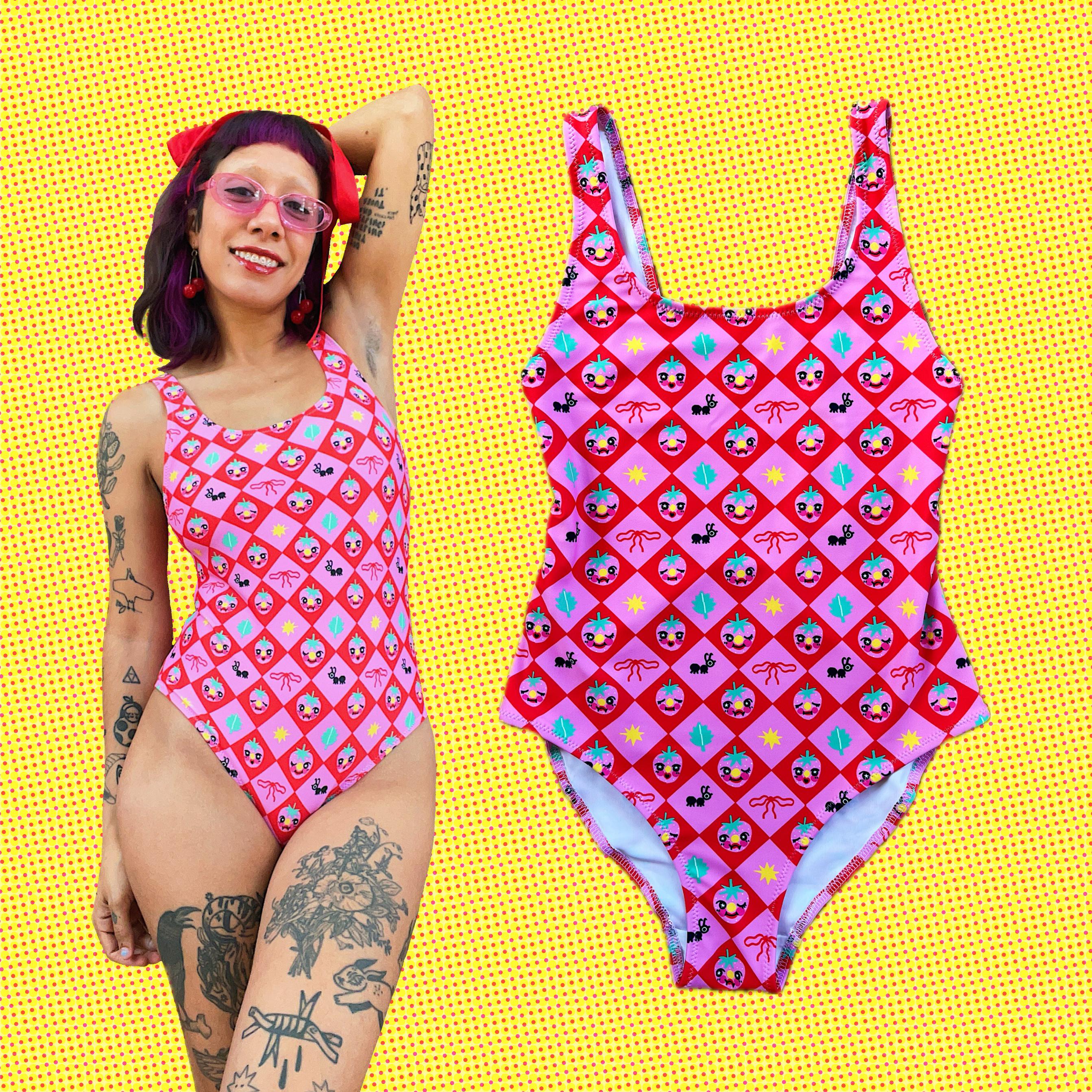 Strawberry Picnic Swimsuit