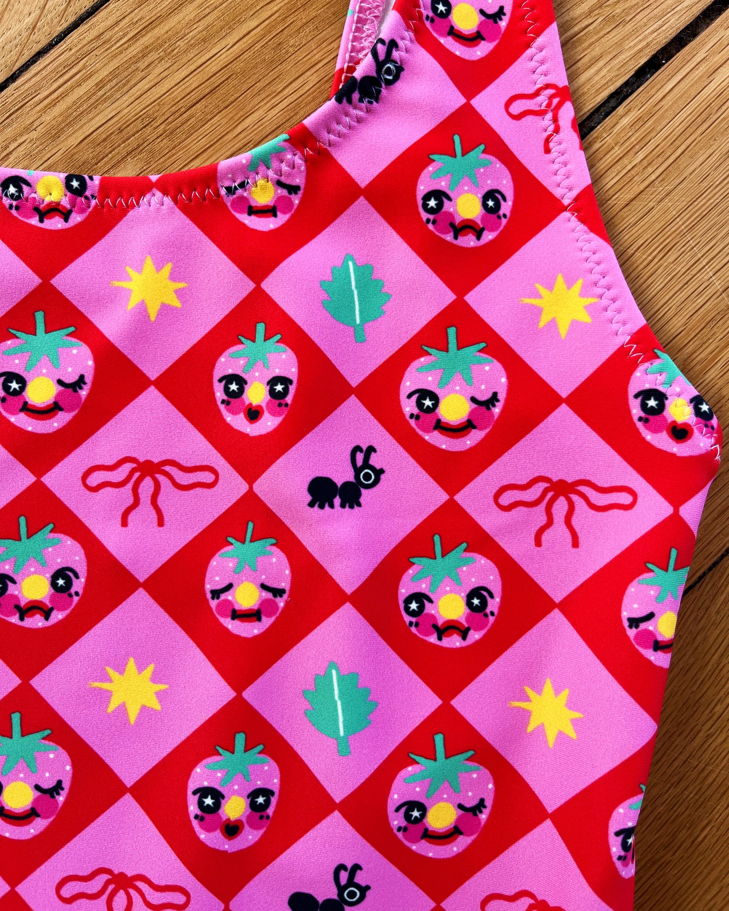 Strawberry Picnic Swimsuit