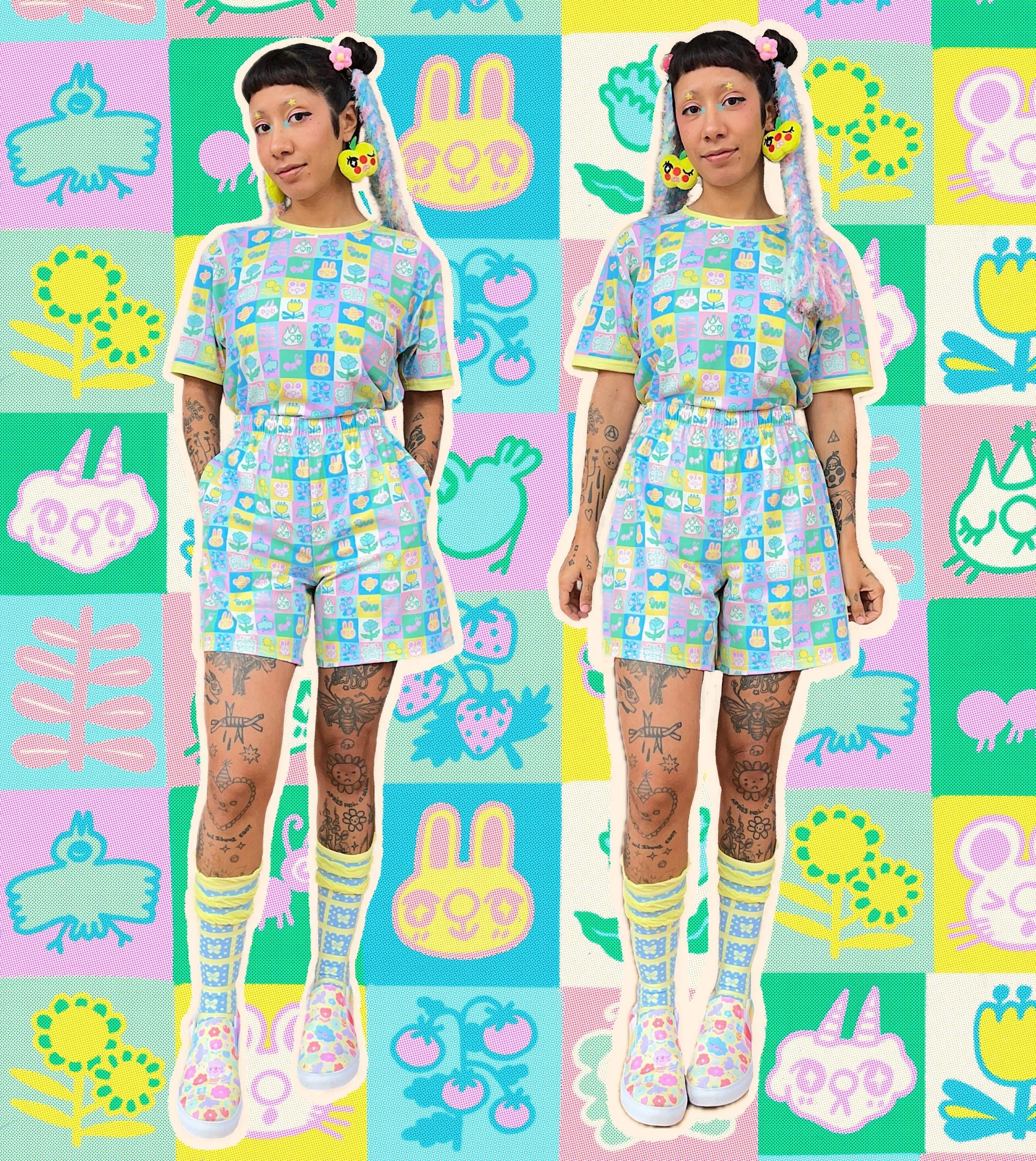 Cute Nature - Long Shorts