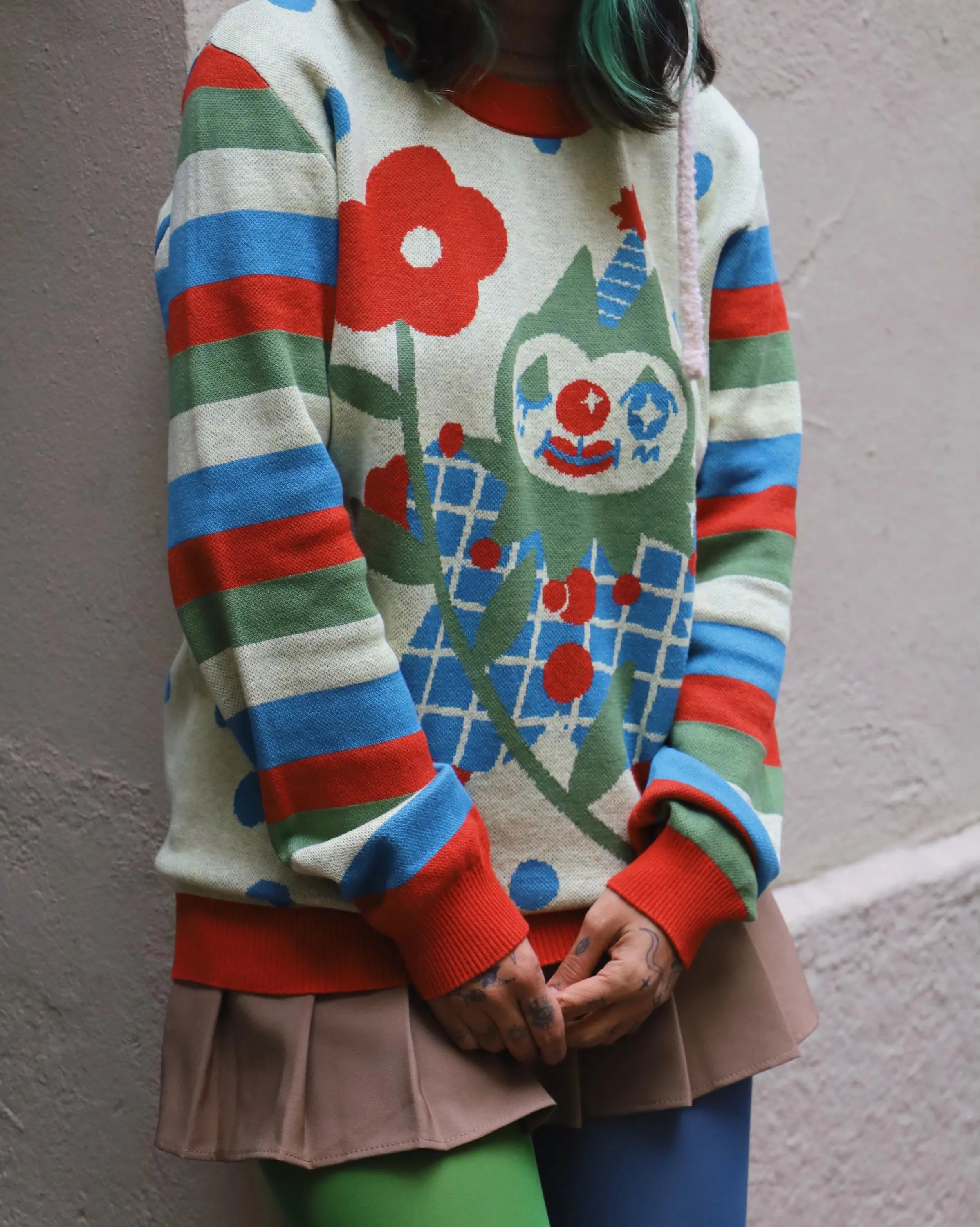 Silly Jester - Knit Sweater