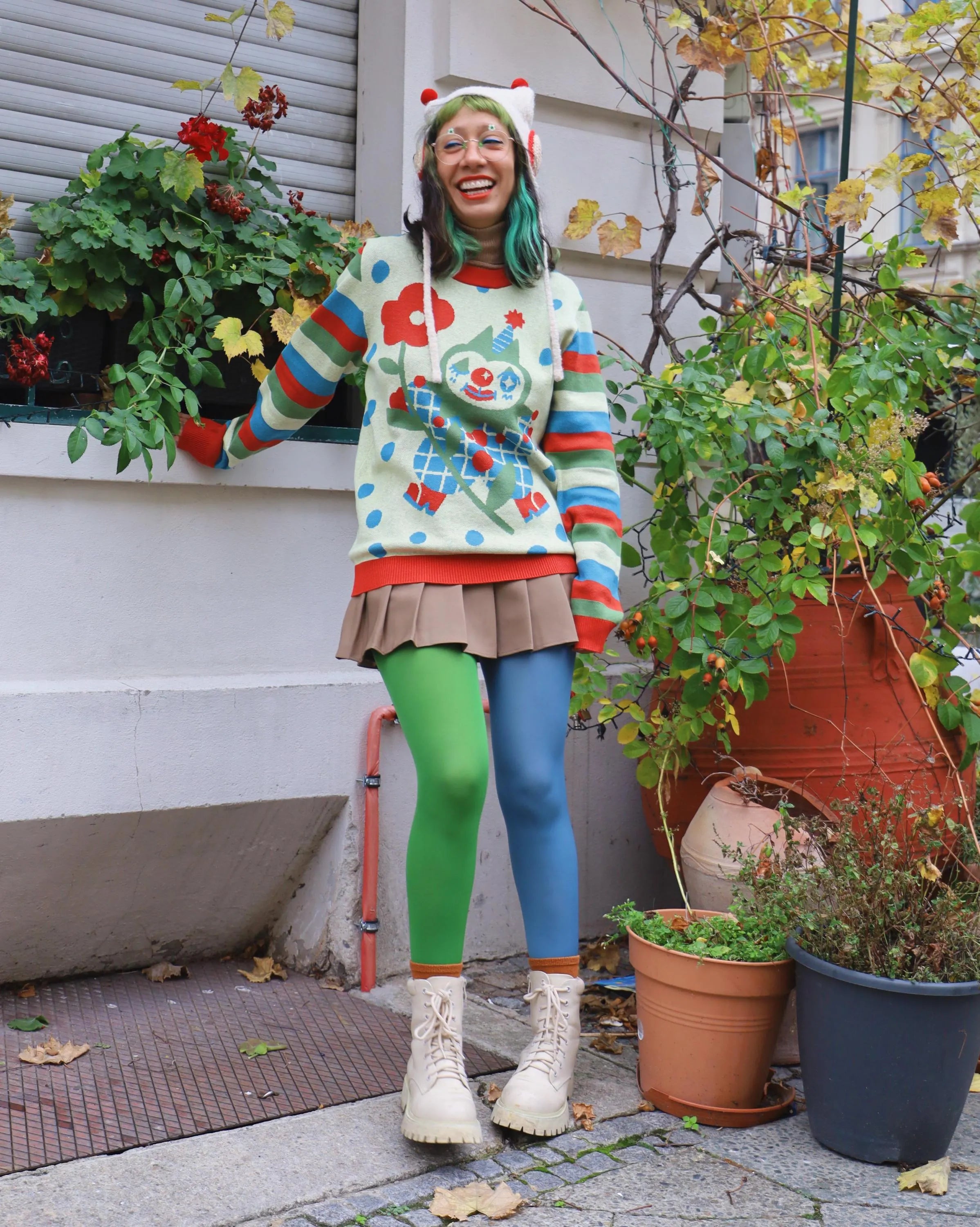 Silly Jester - Knit Sweater