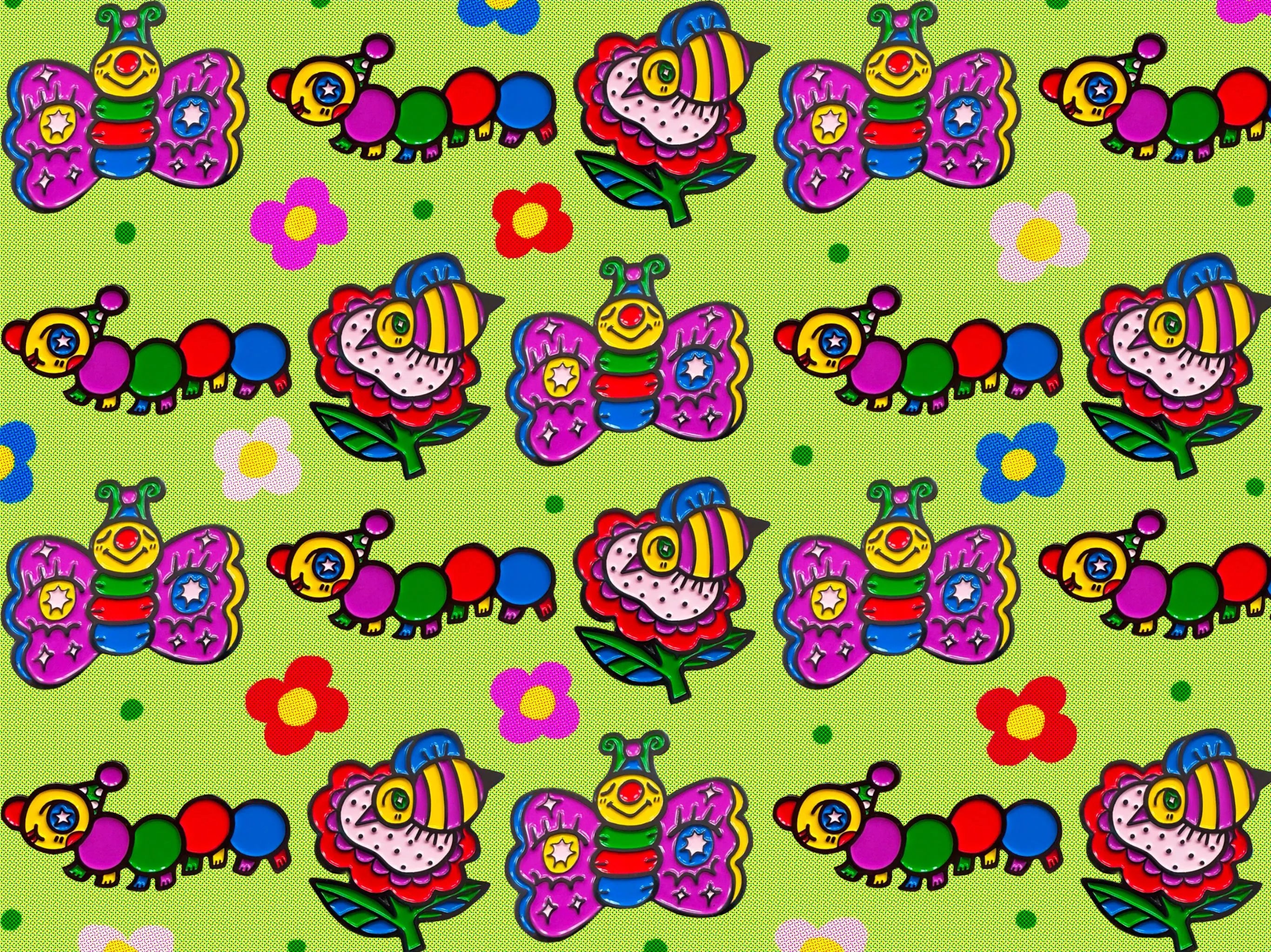 Garden Pals - Pin Set