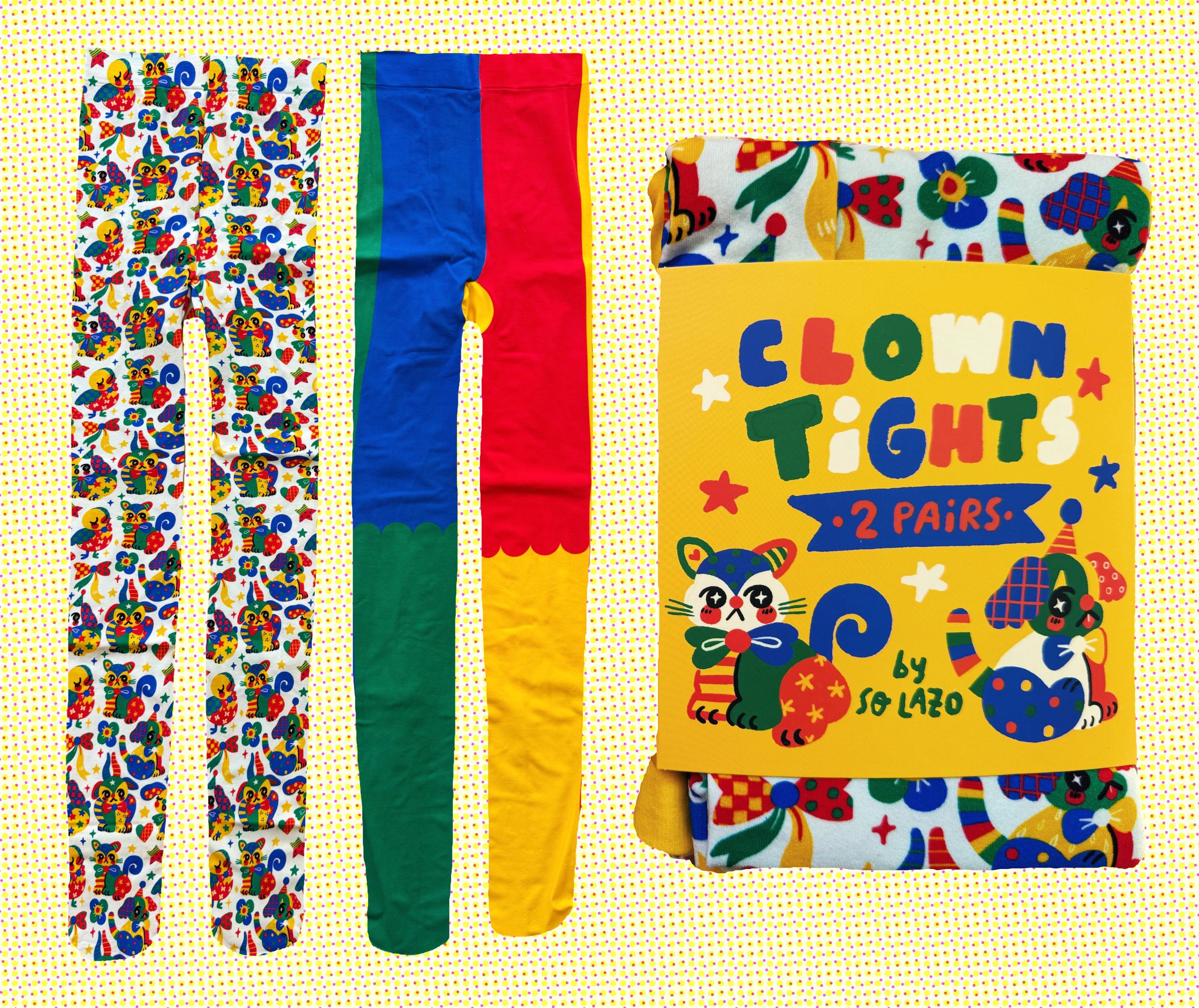 Clown Tights! 2-Pack
