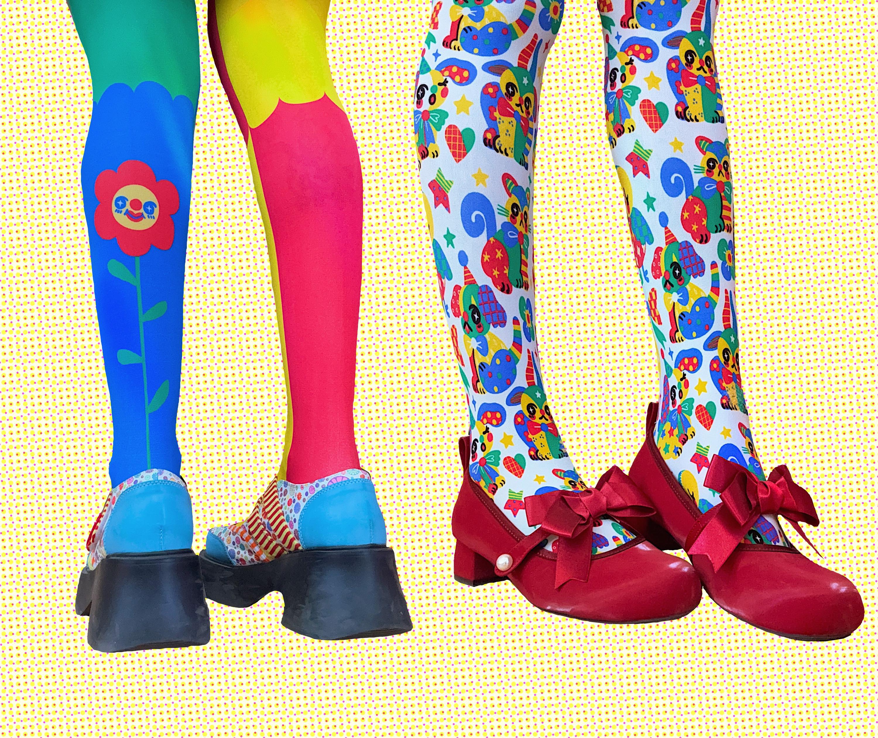 Clown Tights! 2-Pack